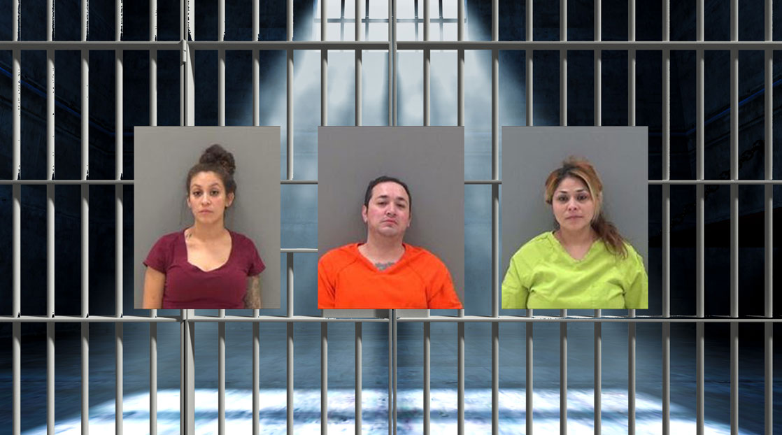 (Marissa Ynostrosa (left) Mathew Dominguez (middle) Kathryn Reyes (right) - TGCJ)