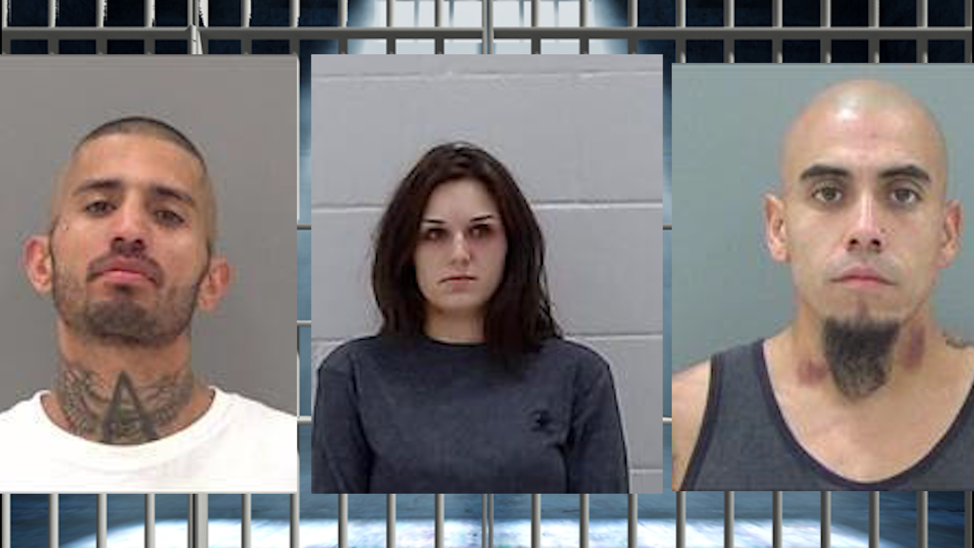 Robert Salinas (left) Layla Reese (middle) Valentine Quintana (right)