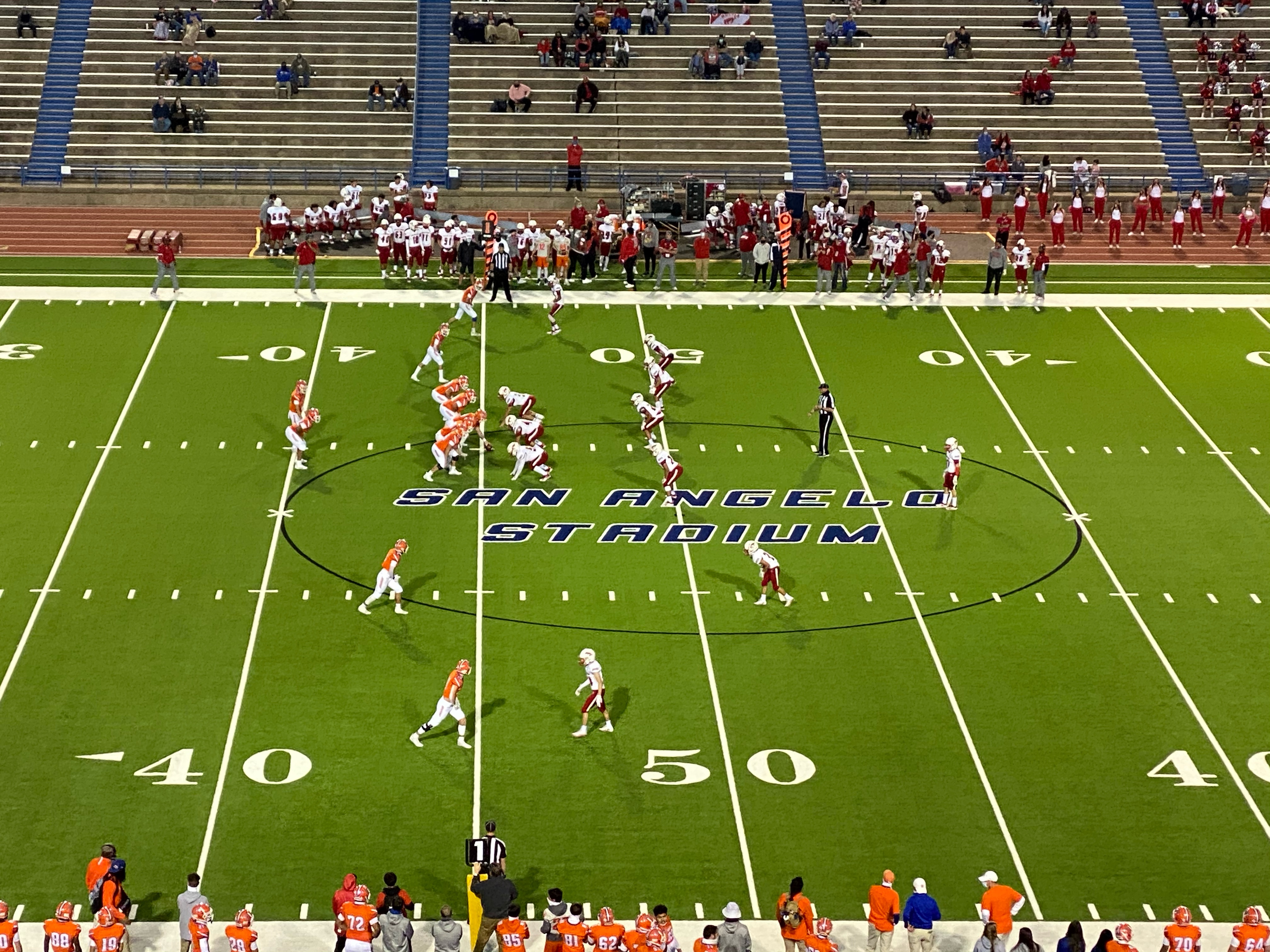 Central High School vs Odessa High School (Live Photo / Brent Blinka)