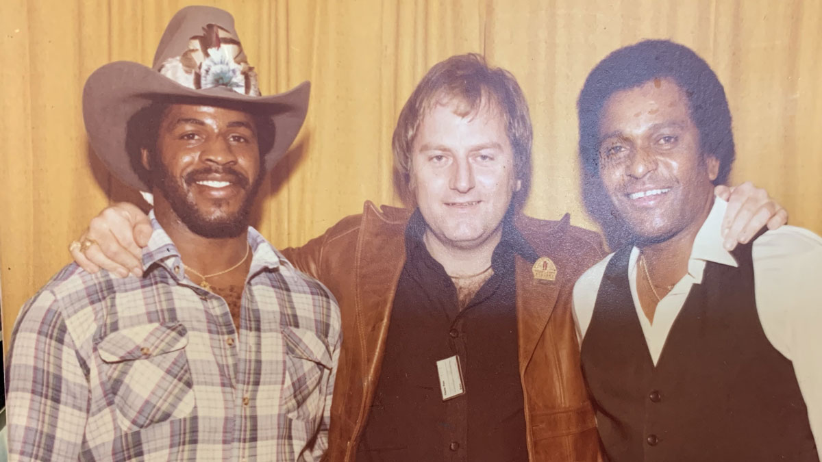 Earl Campbell, Randy Jackson and Charley Pride