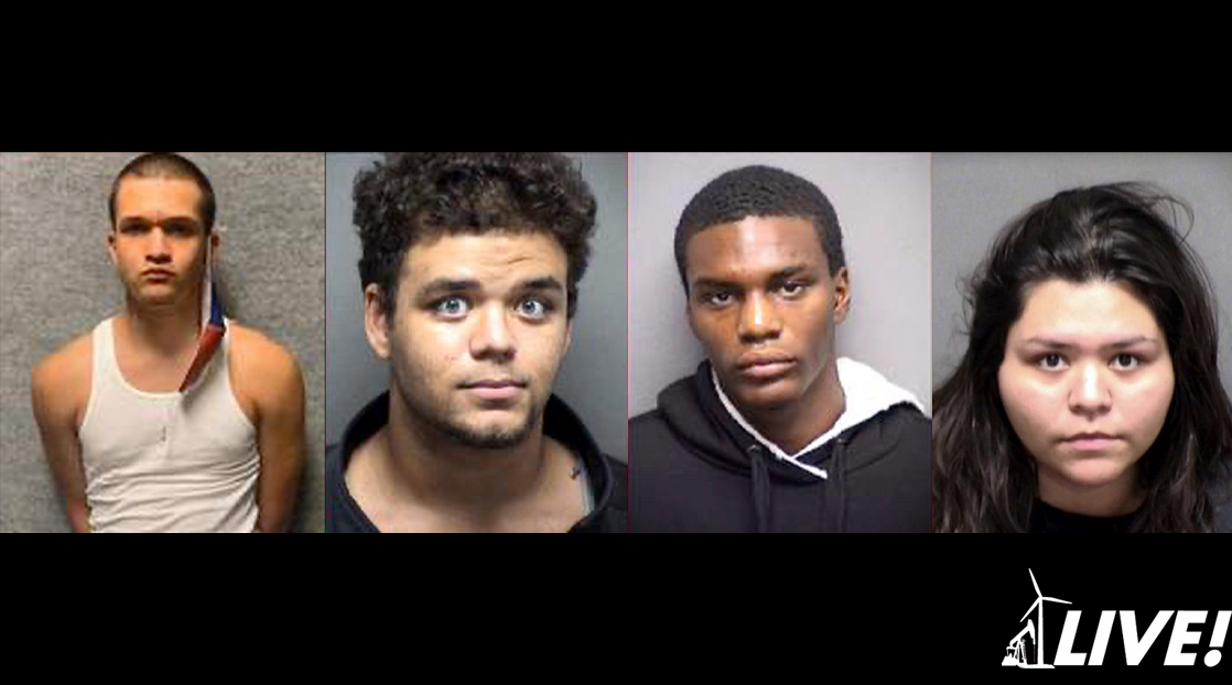 Kyle Phillps (L) | Dorian Murphree (LC) | Johntavion Sounders (RC) | Alissa Weese (R)