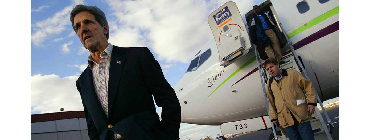John Kerry and his jet