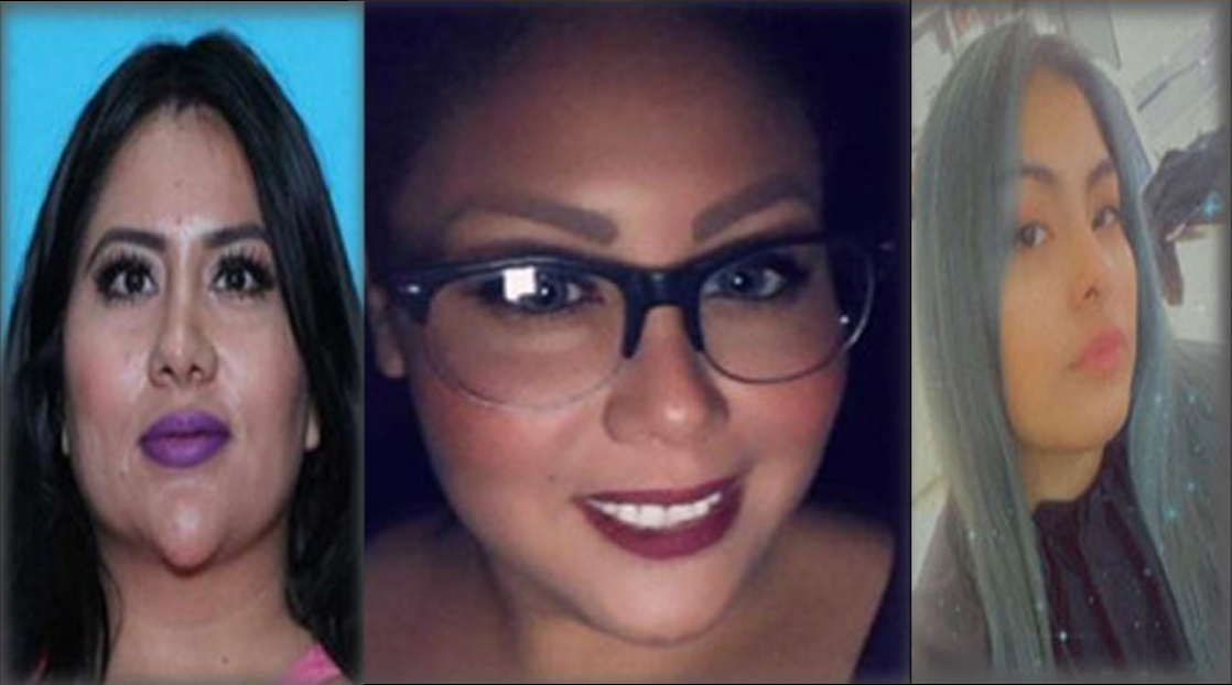 Blasa Palomo, 38 (L) | Perla Erica, 38 (C) | Lupita Palomo, 18 (R)