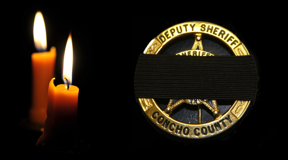 Candlelight Vigil for Concho County Deputies