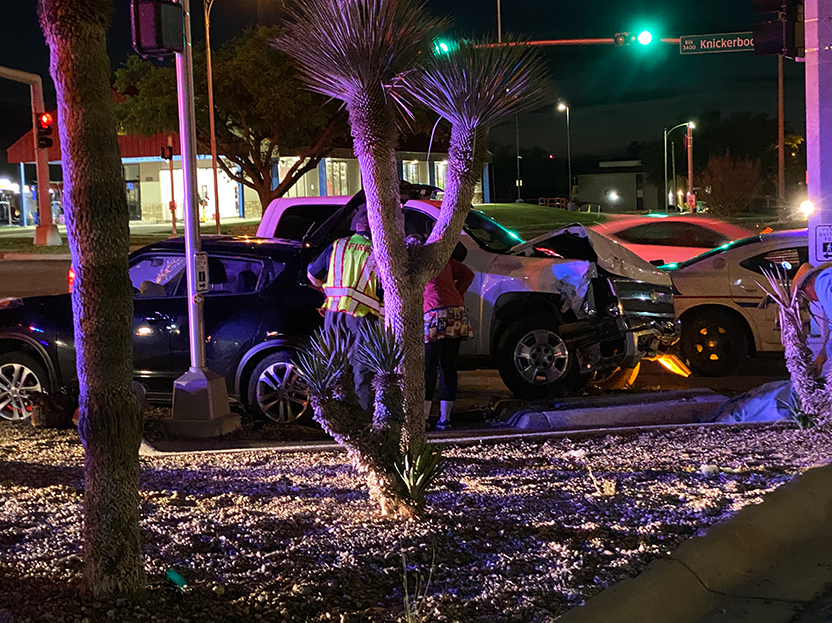 Drivers Escape Injury In Major Accident on Knickerbocker Rd