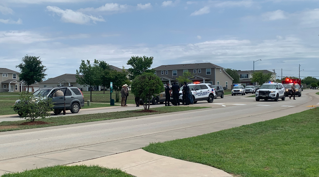 Police Presence Near Goodfellow AFB | Live Photo Matt Trammell