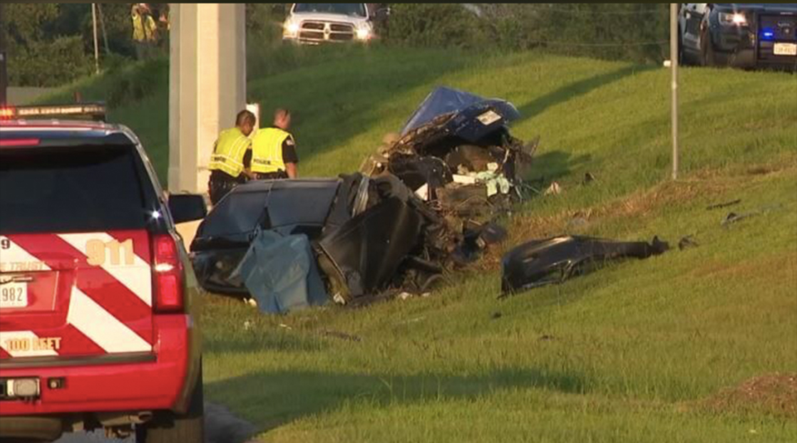Fatal Crash in Beaumont | Courtesy of KFDM