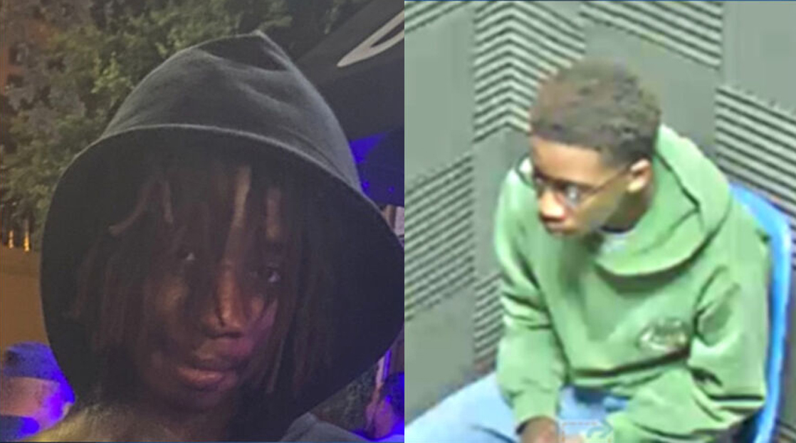 De’Ondre Jermirris White (Left Picture shows White before the shooting and the right picture is from after the shooting.)