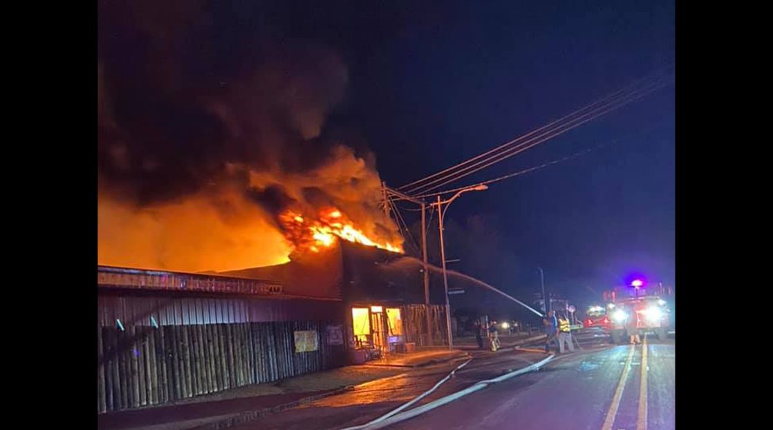 Lumberyard Fire | Roscoe Volunteer Fire Department