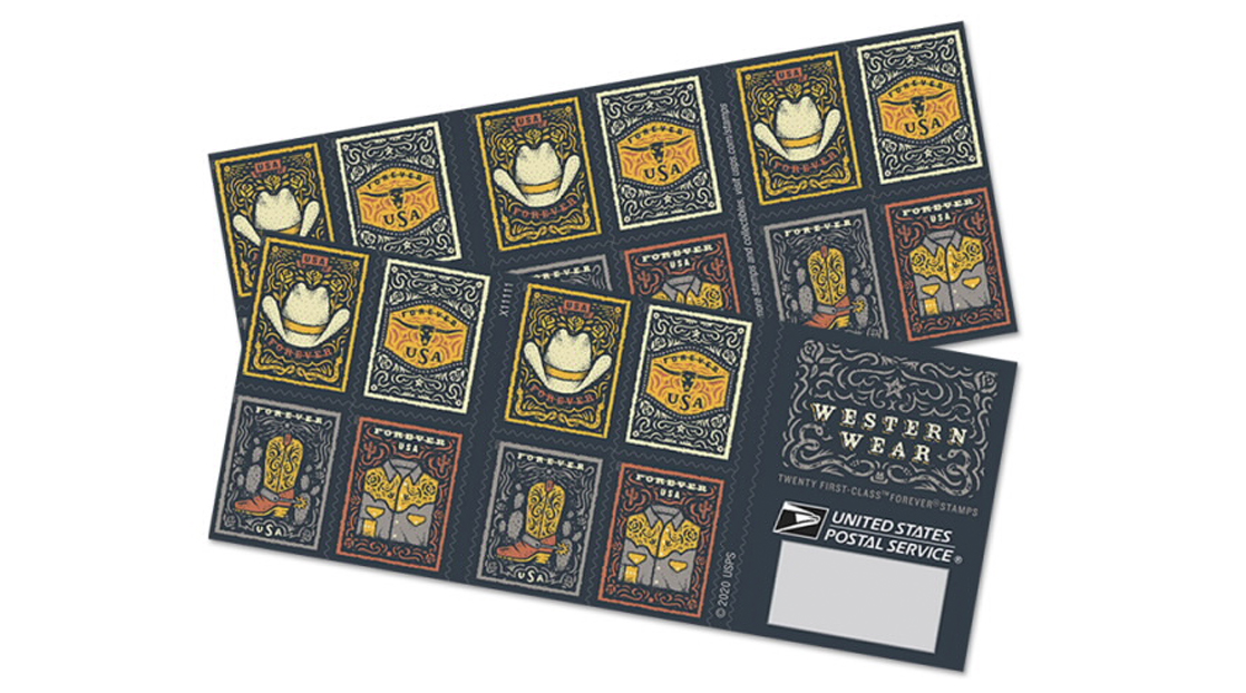 USPS Western Wear Forever Stamps