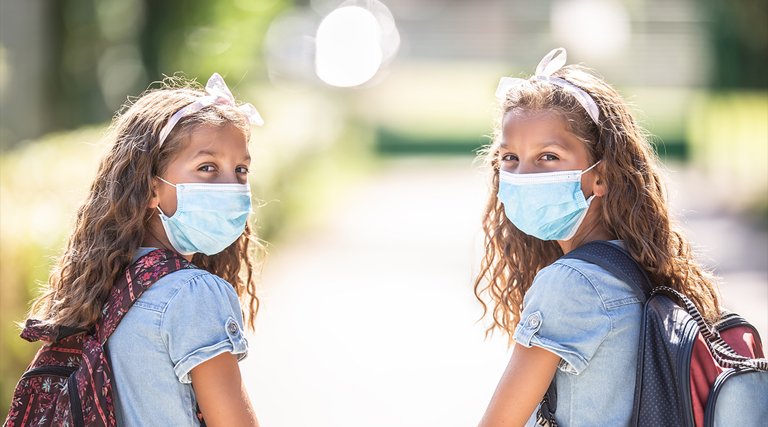 Children With Masks | DepositPhotos