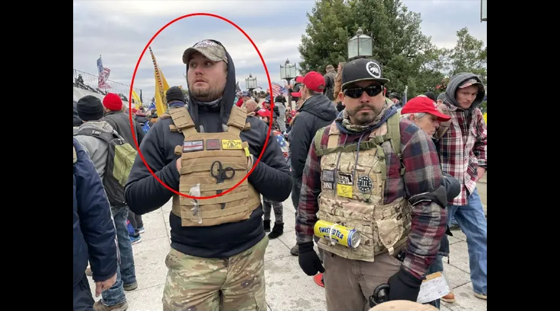 Cory Ray Brannan on January 6th in D.C | FBI