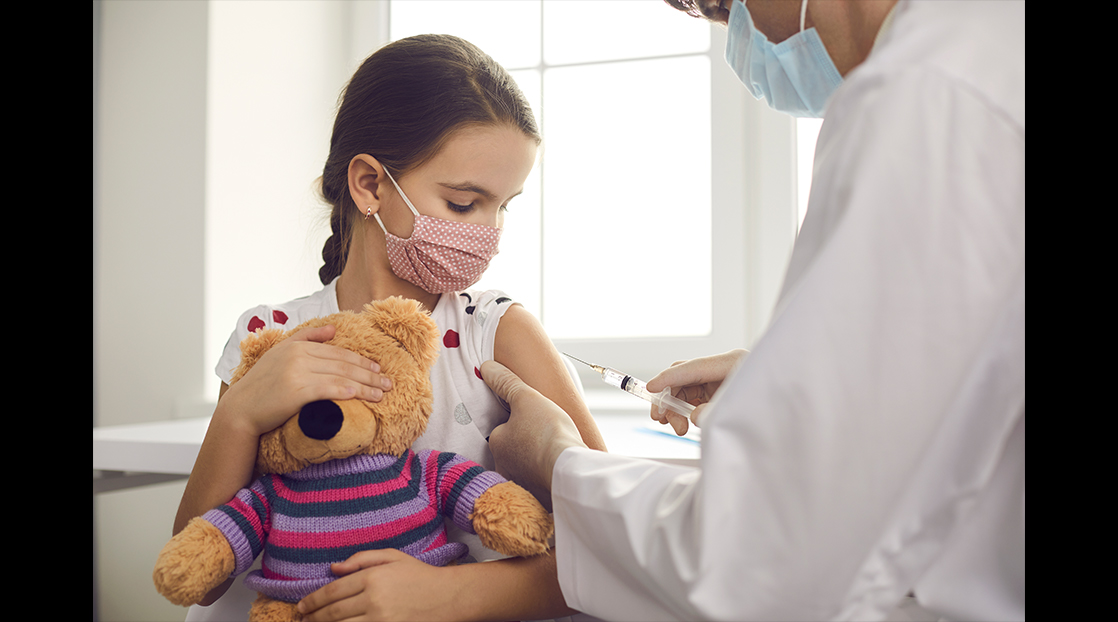 Children Receiving Vaccine | DepositPhotos