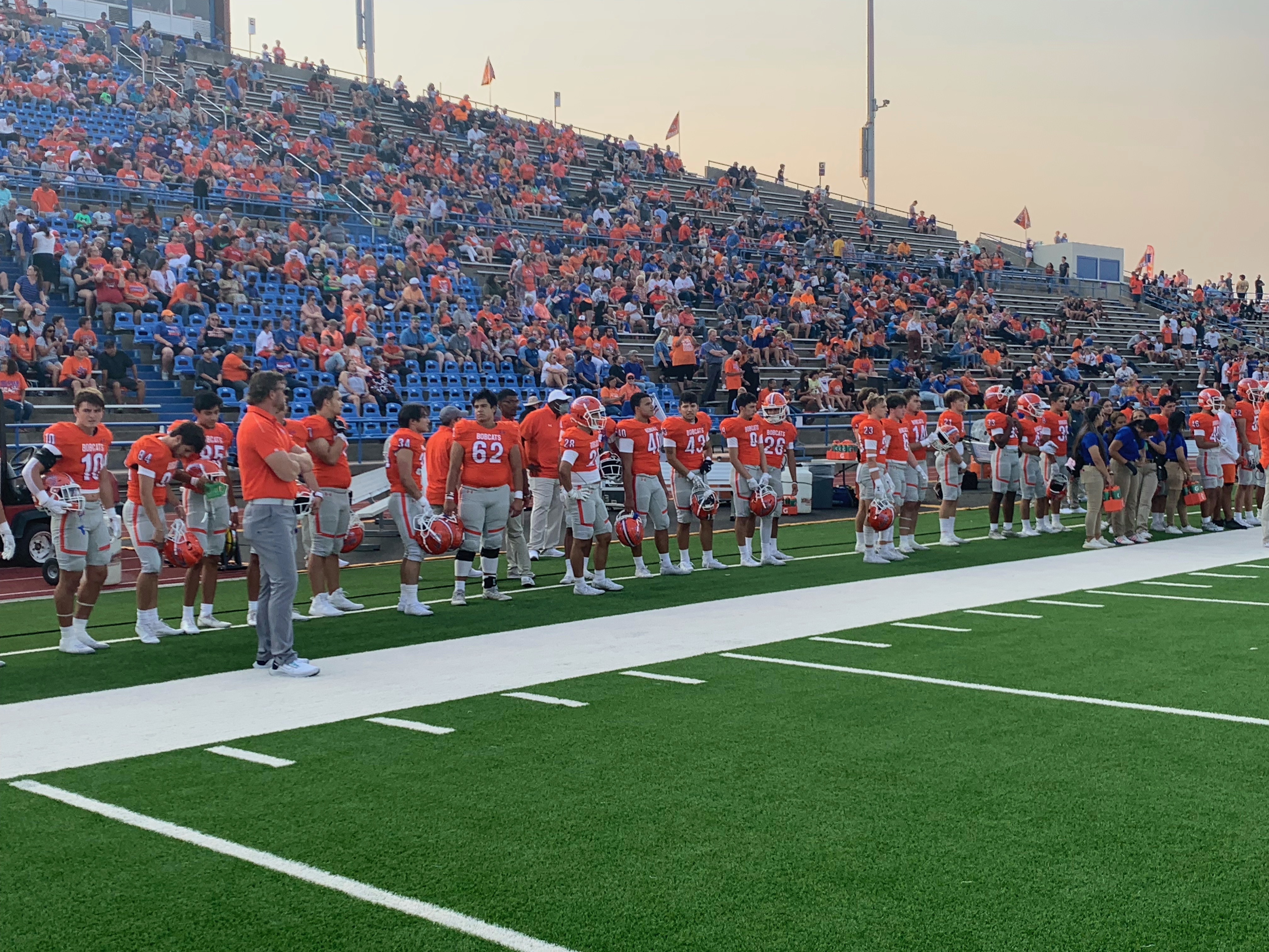 San Angelo Central hosts Austin Vandegrift on September 10, 2021