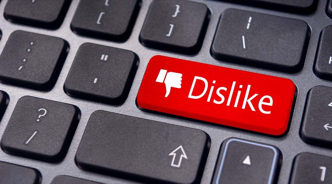 Dislike Button | DepositPhotos