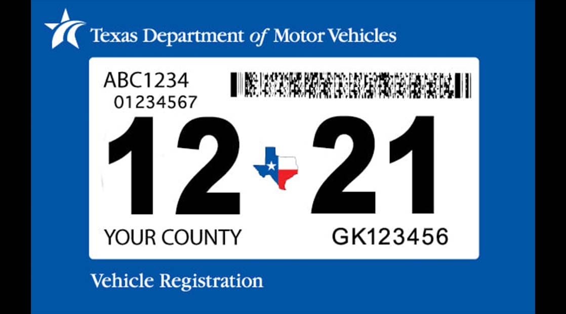 Texas DMV Registration