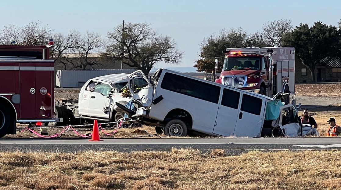 Fatal Crash 7 Miles East of Wall