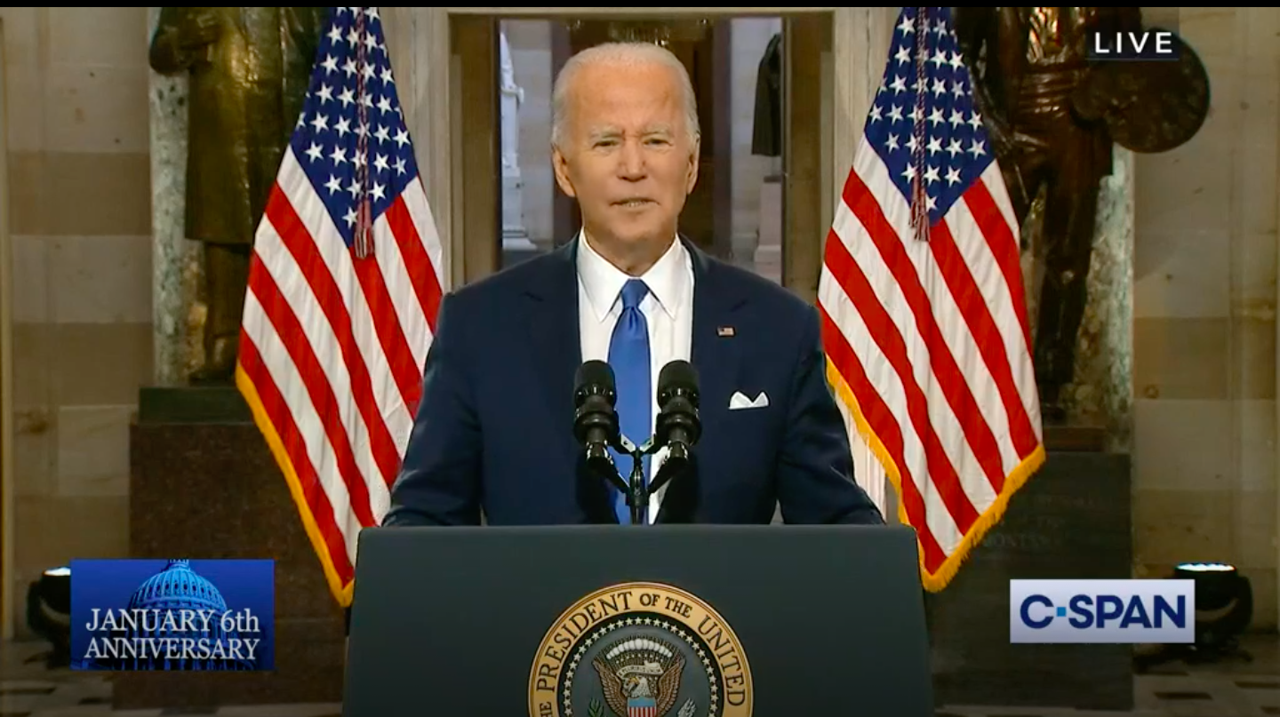 President Biden Delivers Remarks On January 6th