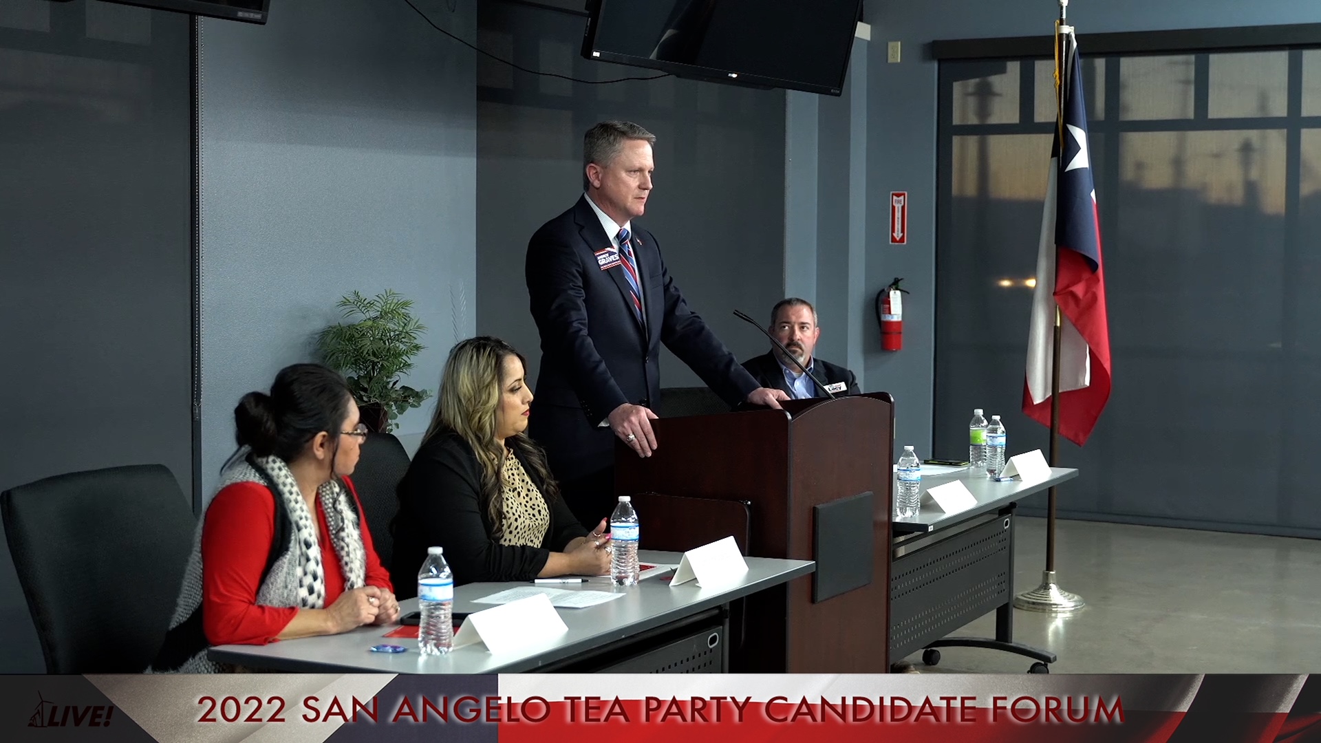San Angelo TEA Party Candidate Forum 2/9/22 (LIVE! Photo/Matt Trammell)