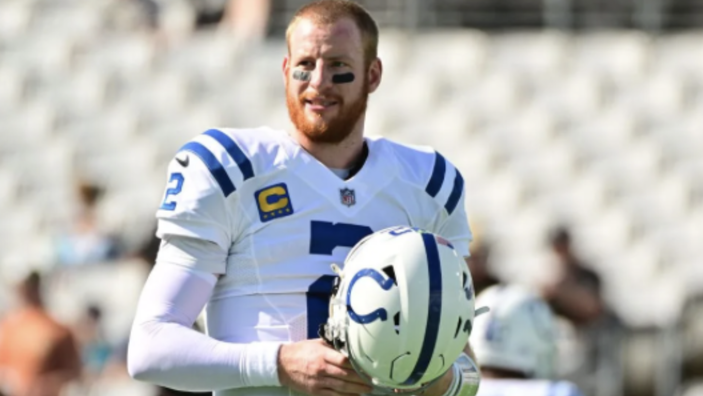 Quarterback Carson Wentz