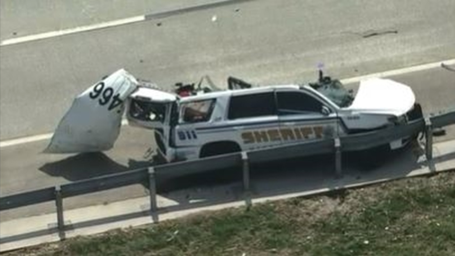 Harris County Sheriff's Deputy Dies in Crash (Contributed/KHOU)