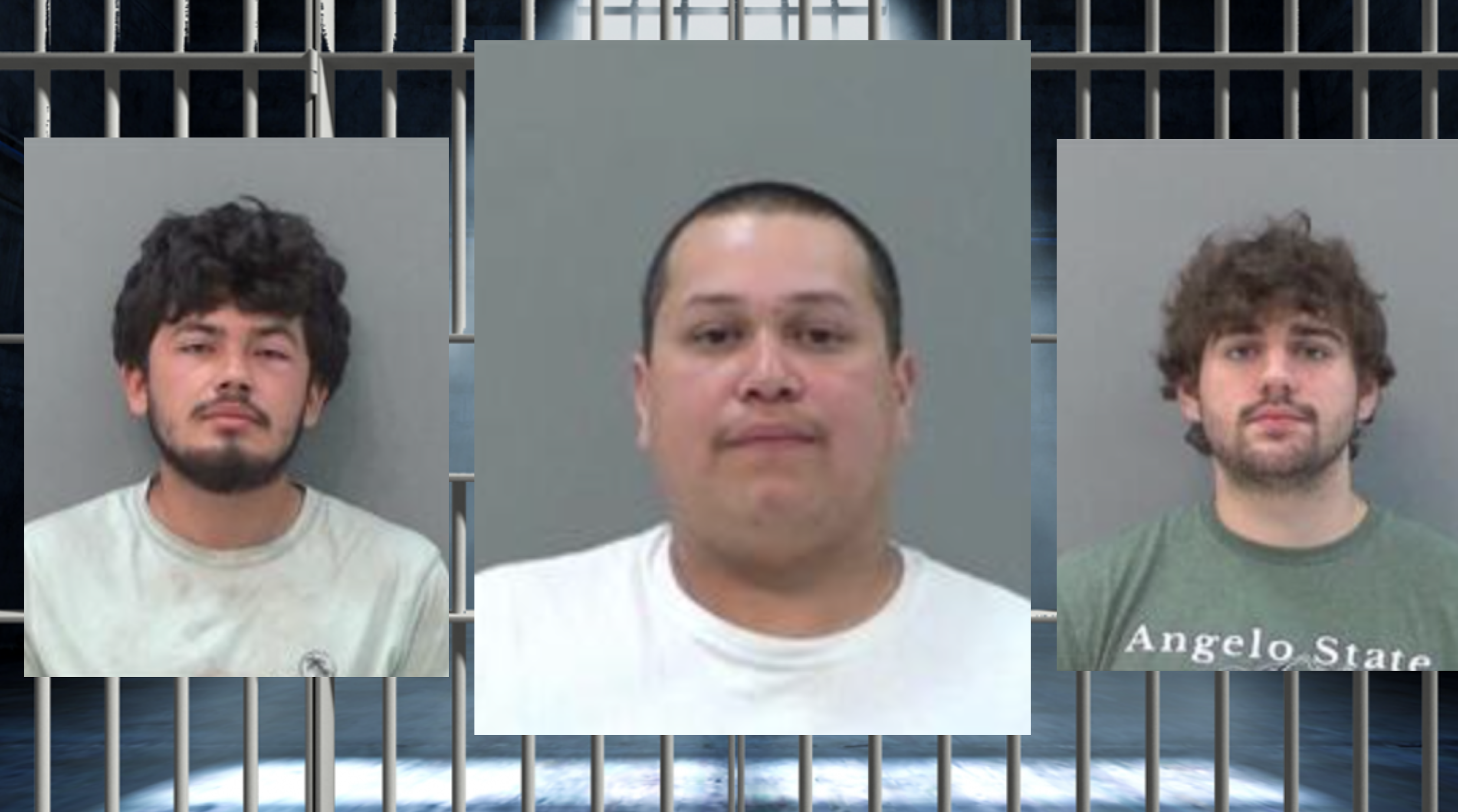 Joel Torres (L) Mark Sanchez (M) Timothy Bahl (R)