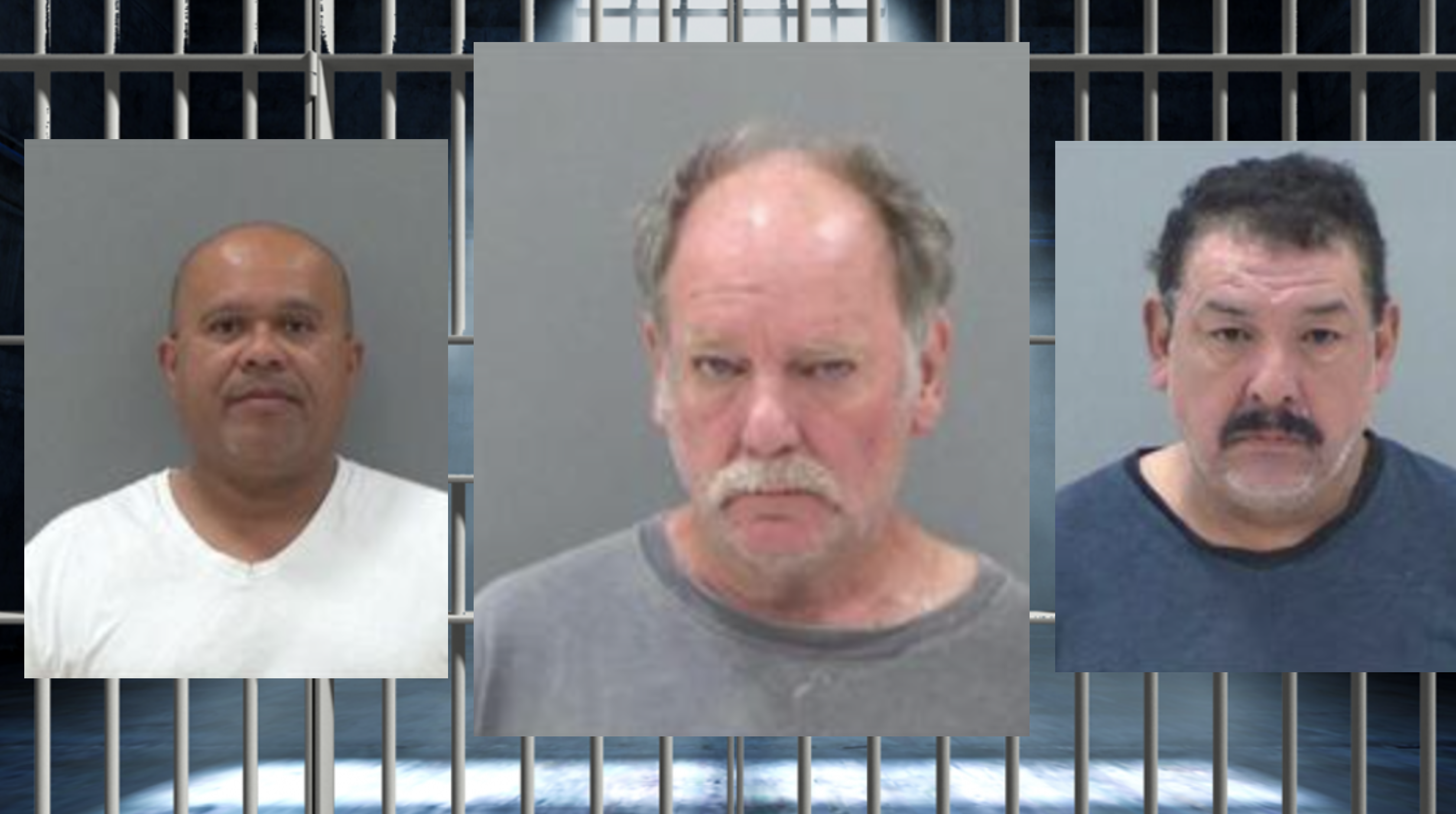 Christopher Factor (L) Sidney Slaughter (M) Jose Ledesma (R)