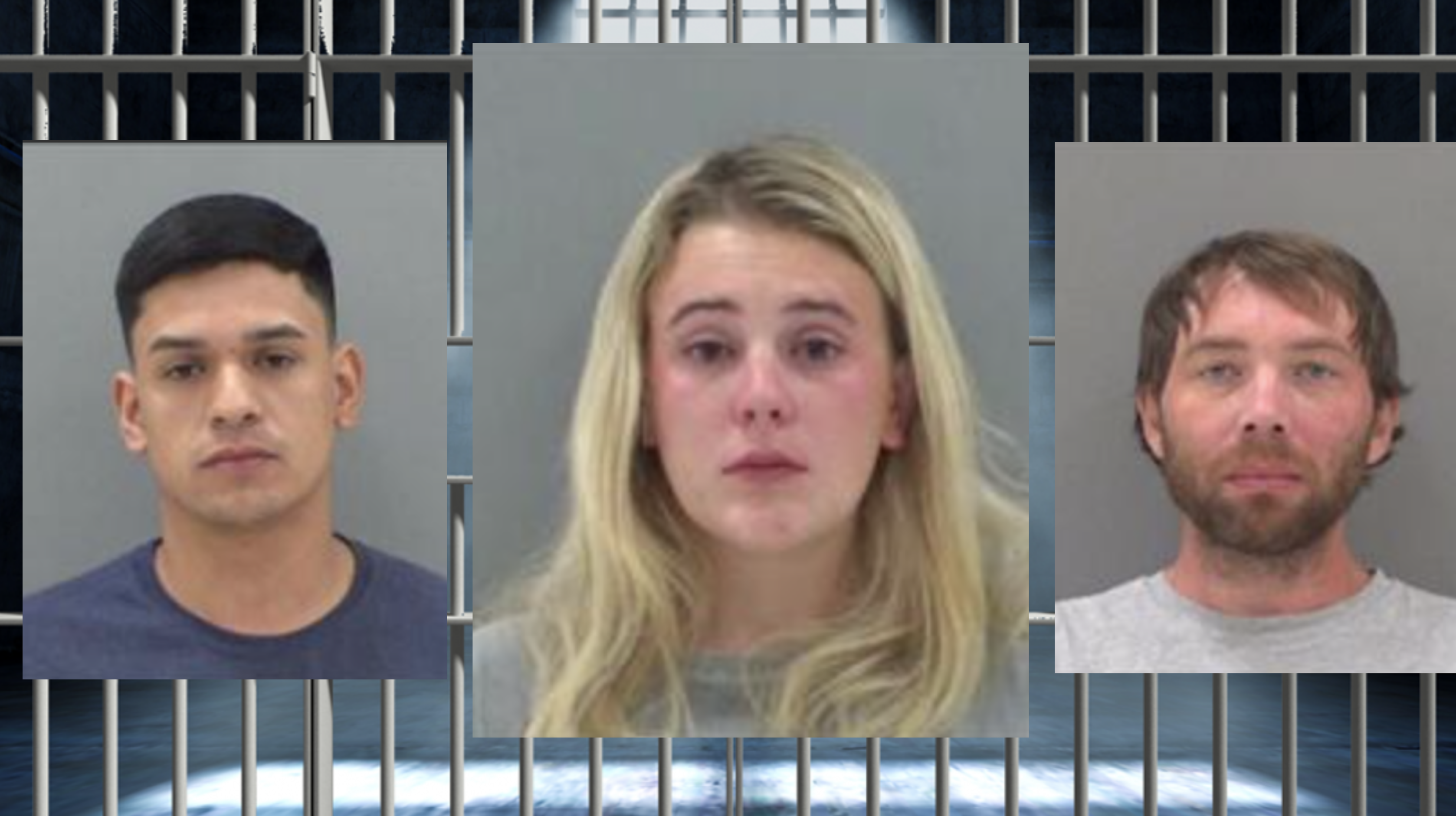 Israel Garcia (L) Casey Jones (M) Chris Hires (R)