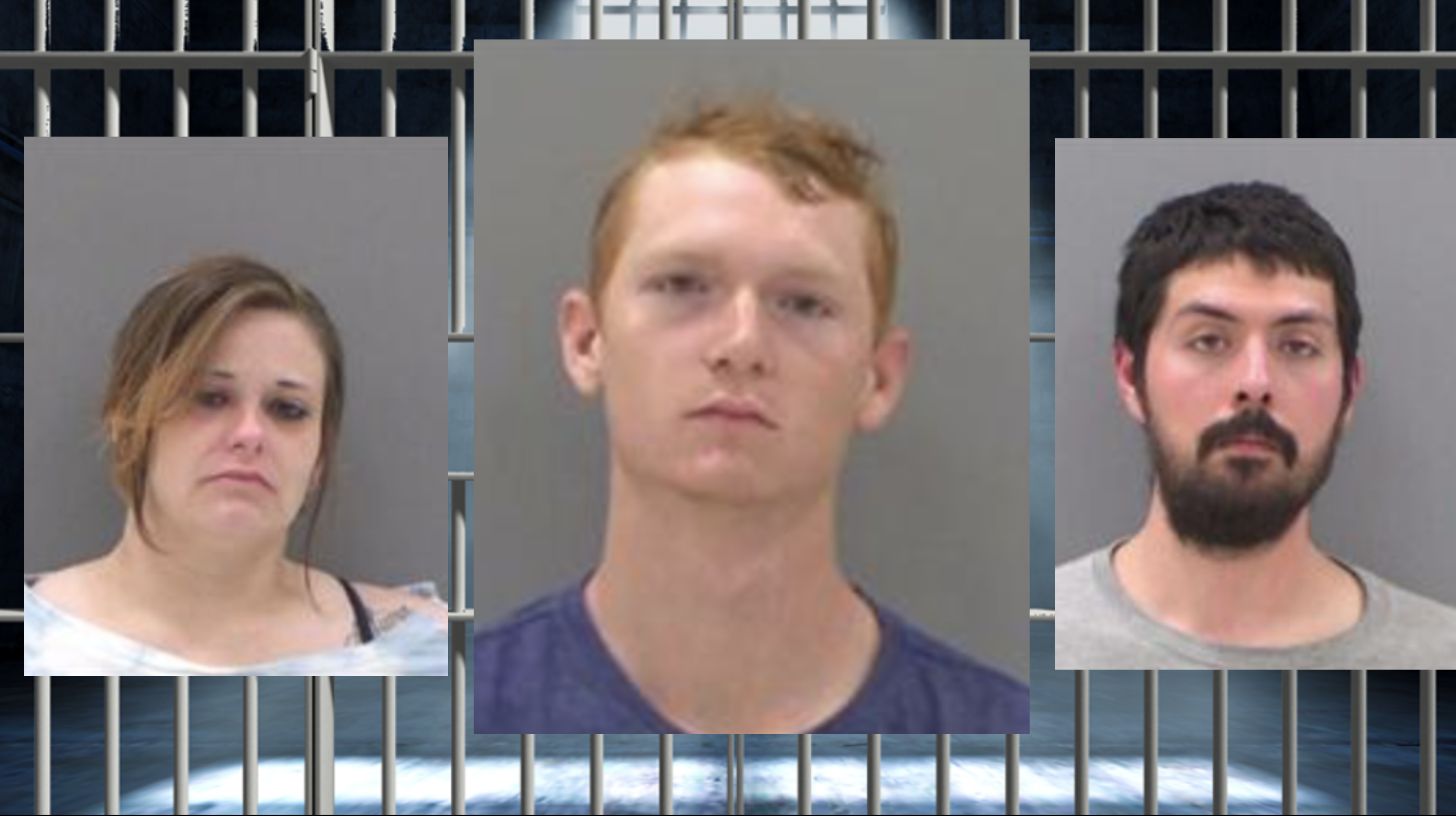 Rainie Baldwin (L) Keath Sharp (M) Johnny Cadena (R)