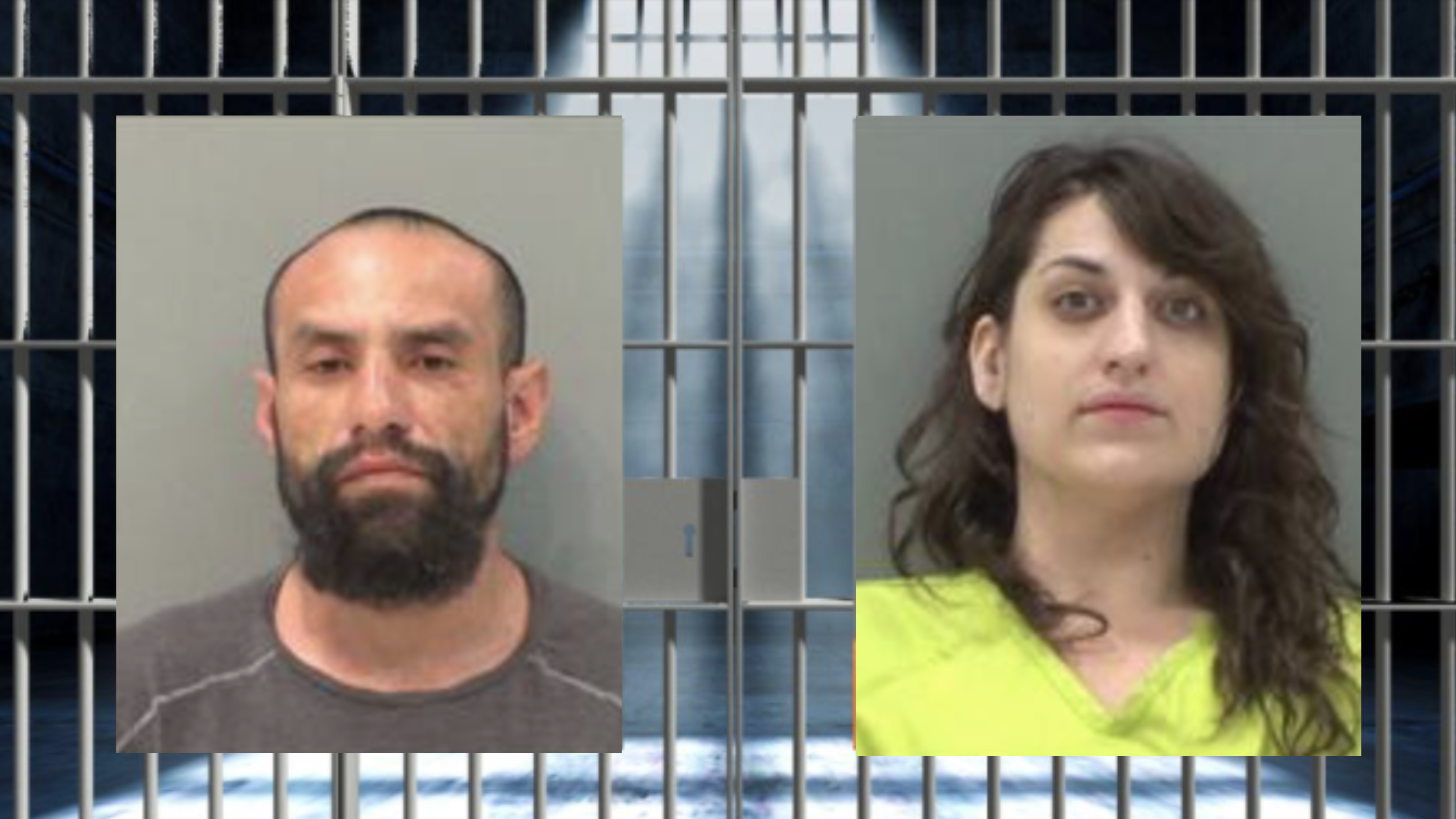 Adam Muniz (L) Kayla Browne (R)