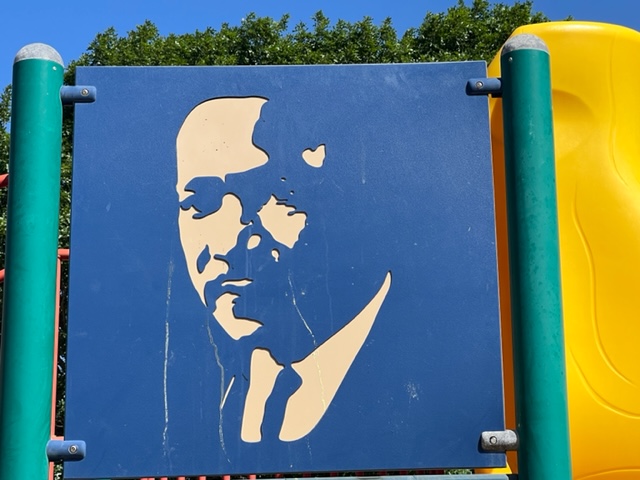 MLK Park sign (LIVE Photo/Yantis Green)