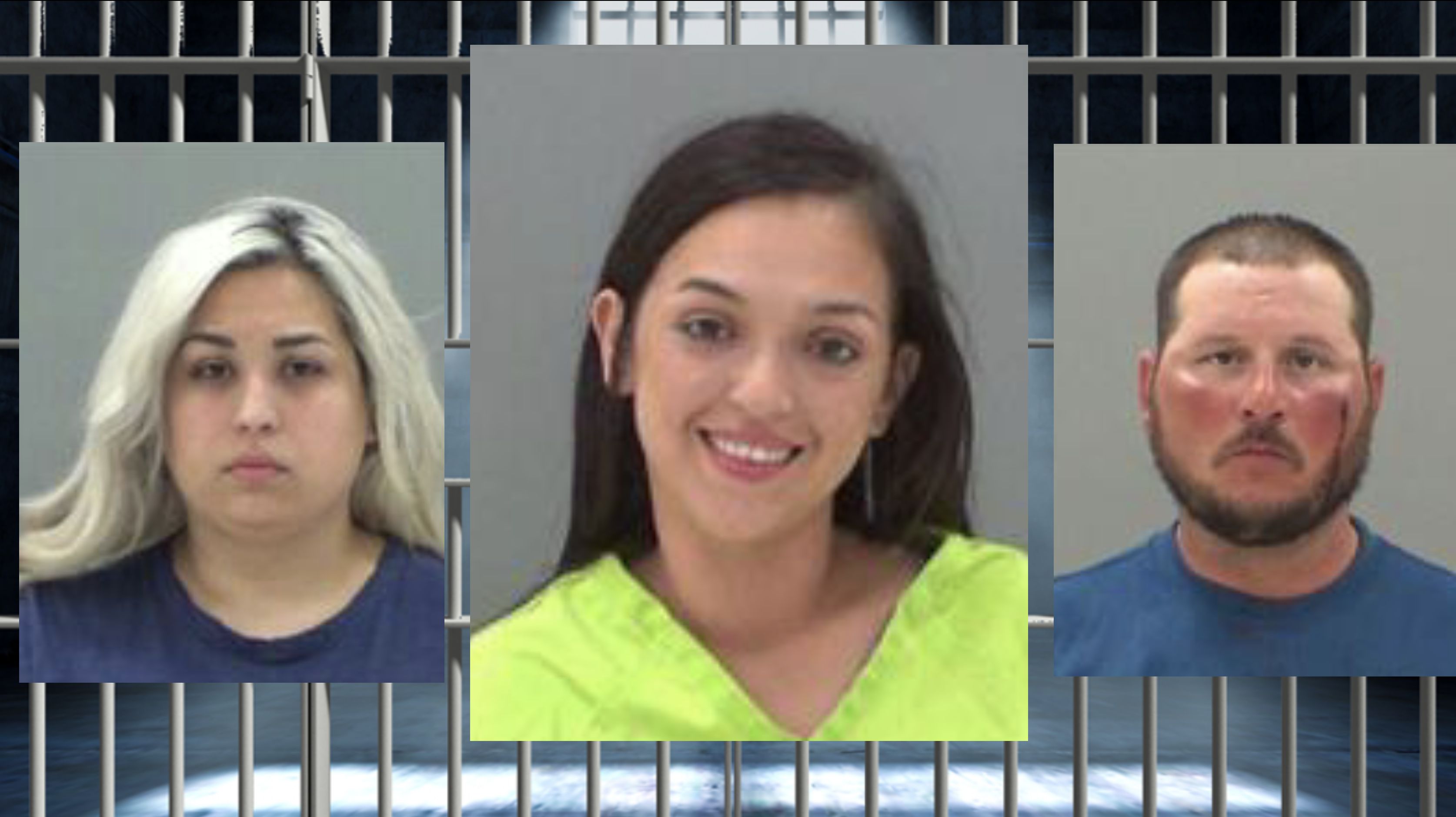 Brianna Longoria (L) Janai Gloria (M) Sean Schumpert (R)