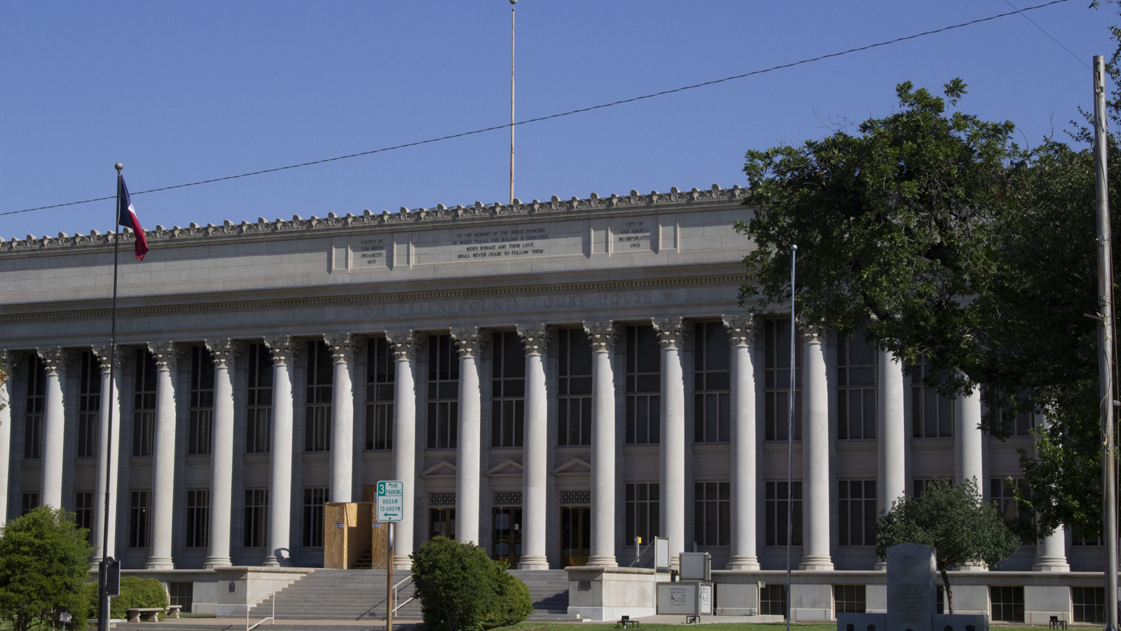 The Tom Green County Courthouse