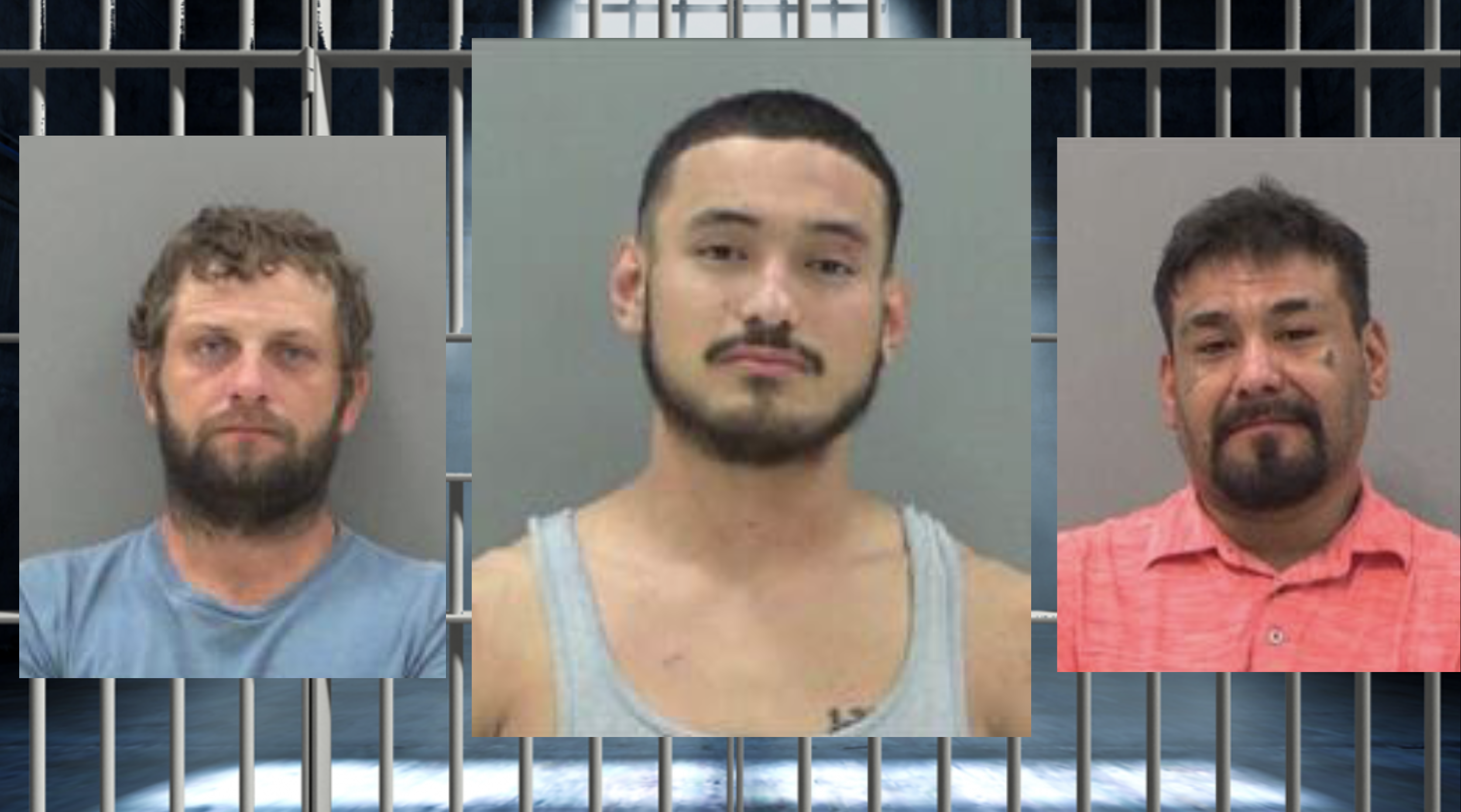 Austin Rogers (L) Eric Hernandez (M) Paul Guevara (R)