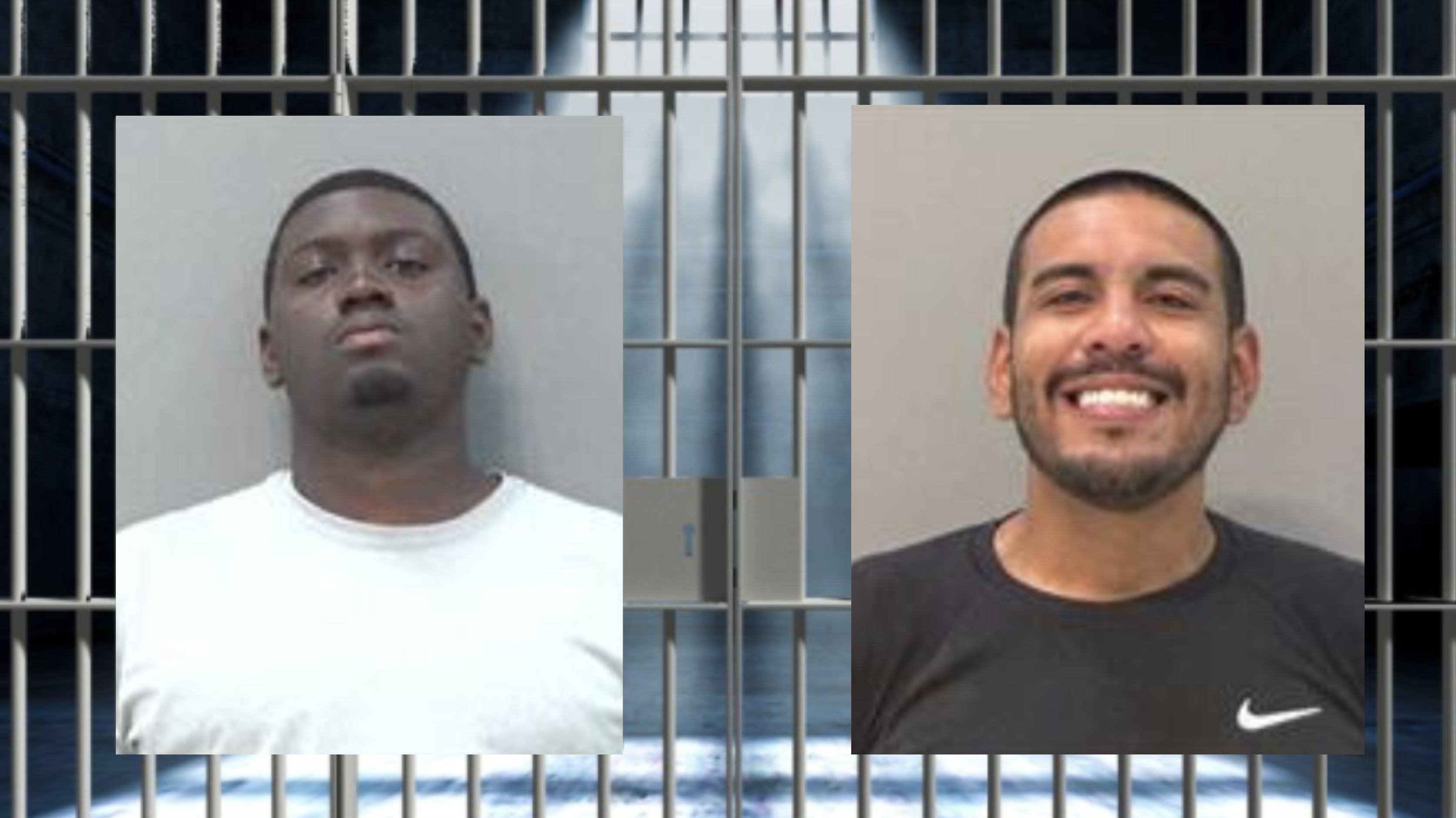 Mychal Harrell (L) Adrian Robles (R)