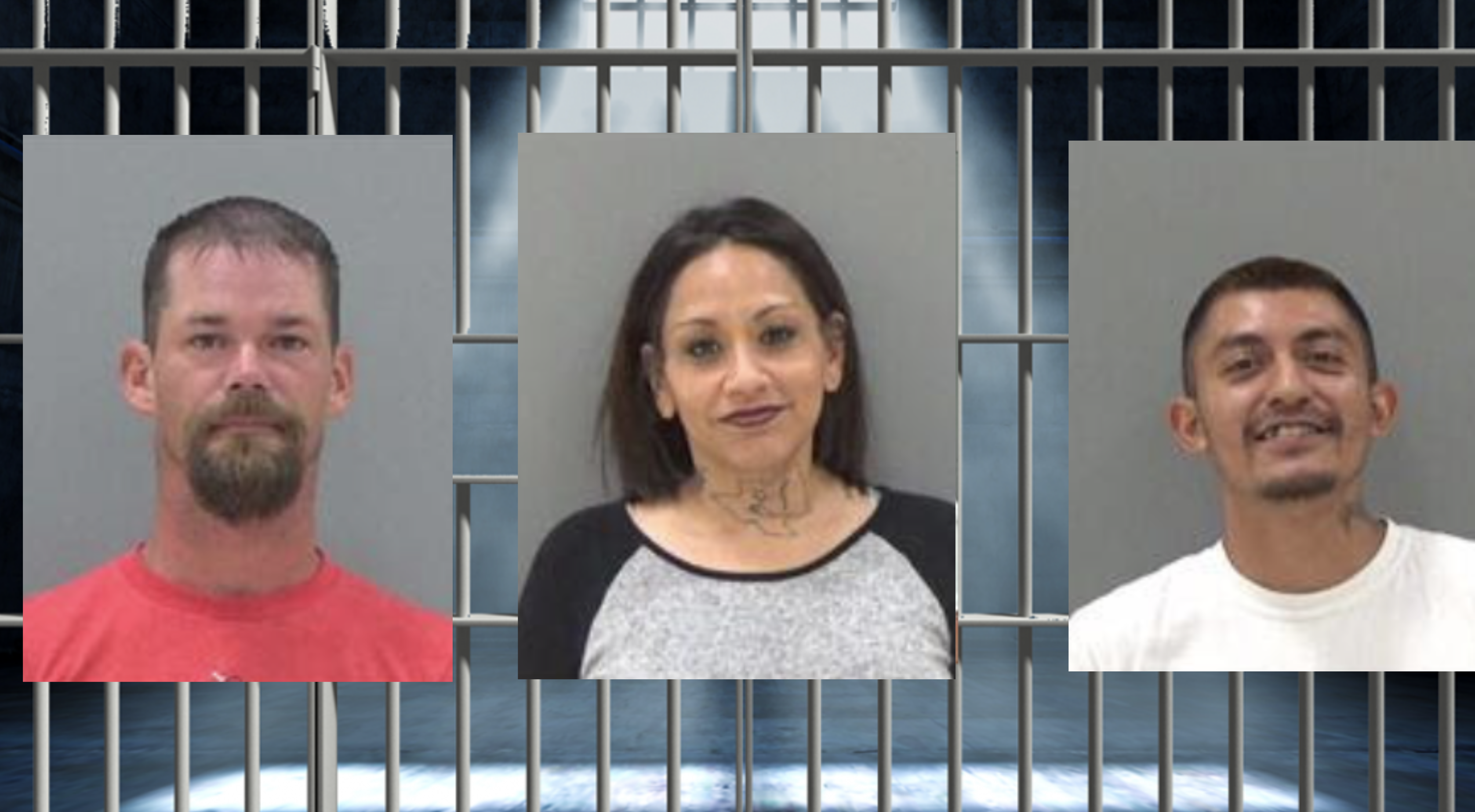 Raymond George (L) Briana Andros (M) Juan Ibarra (R)