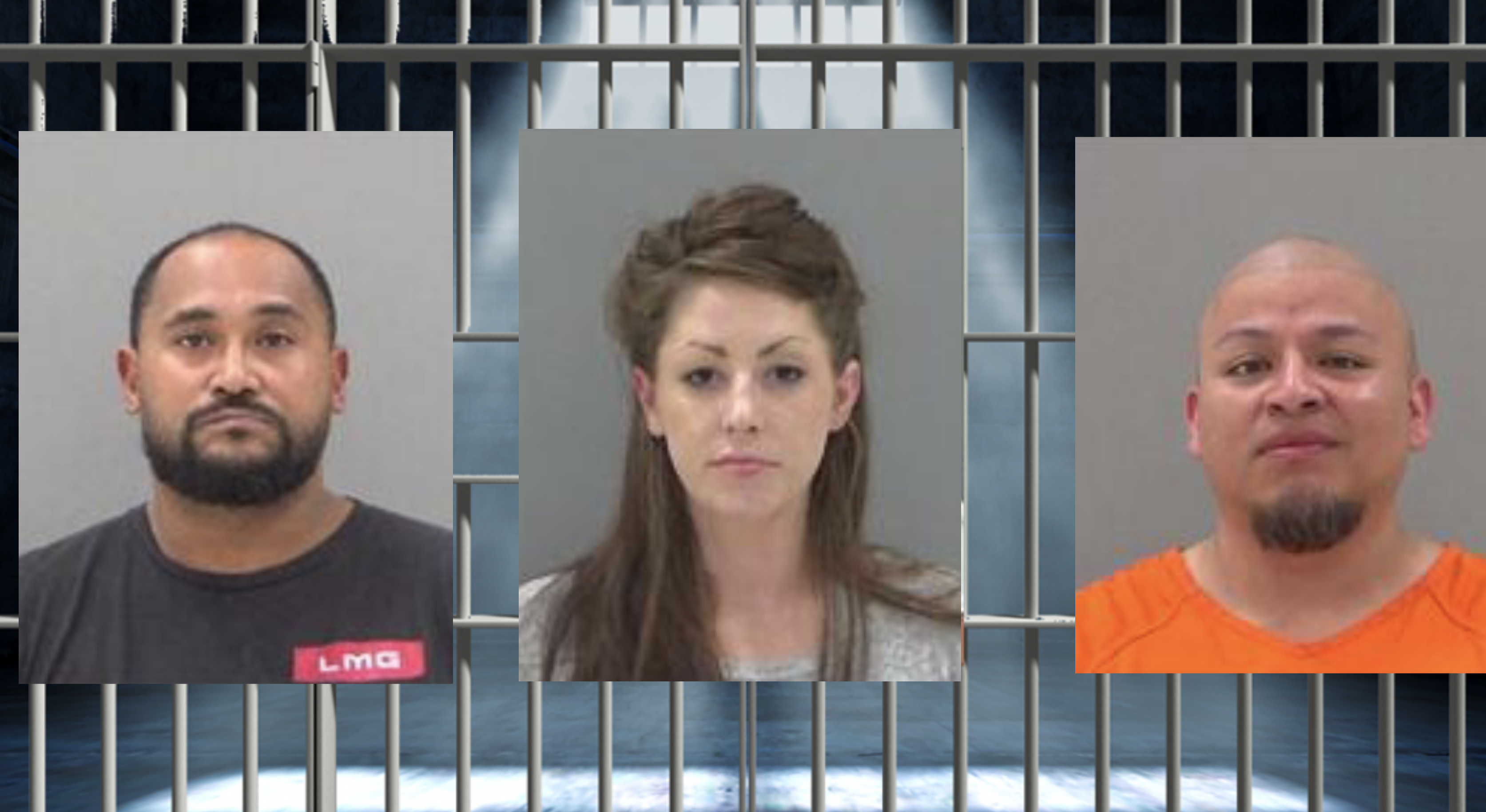 Darden Thaddeus (L) Cassidy Wells (M) Roland Gomez (R)