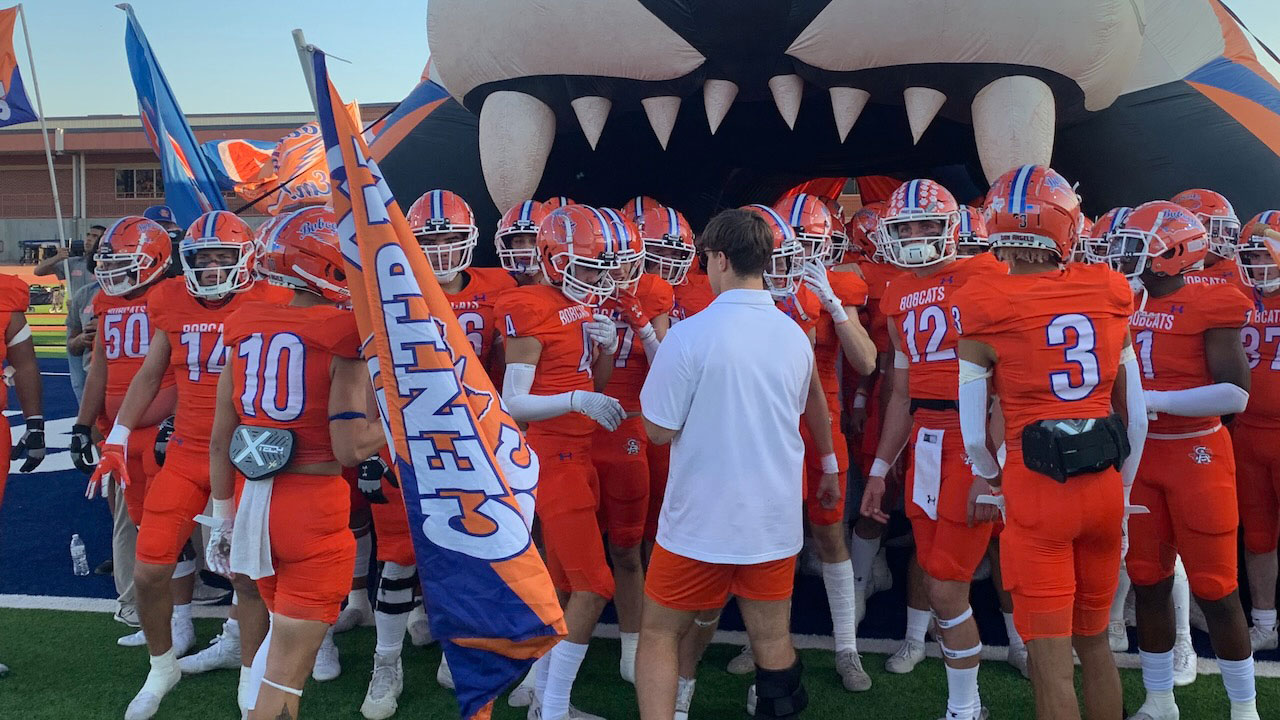 Explosive offensive prowess with no hint of defensive dominance defined the San Angelo Central Bobcats’ homecoming night.