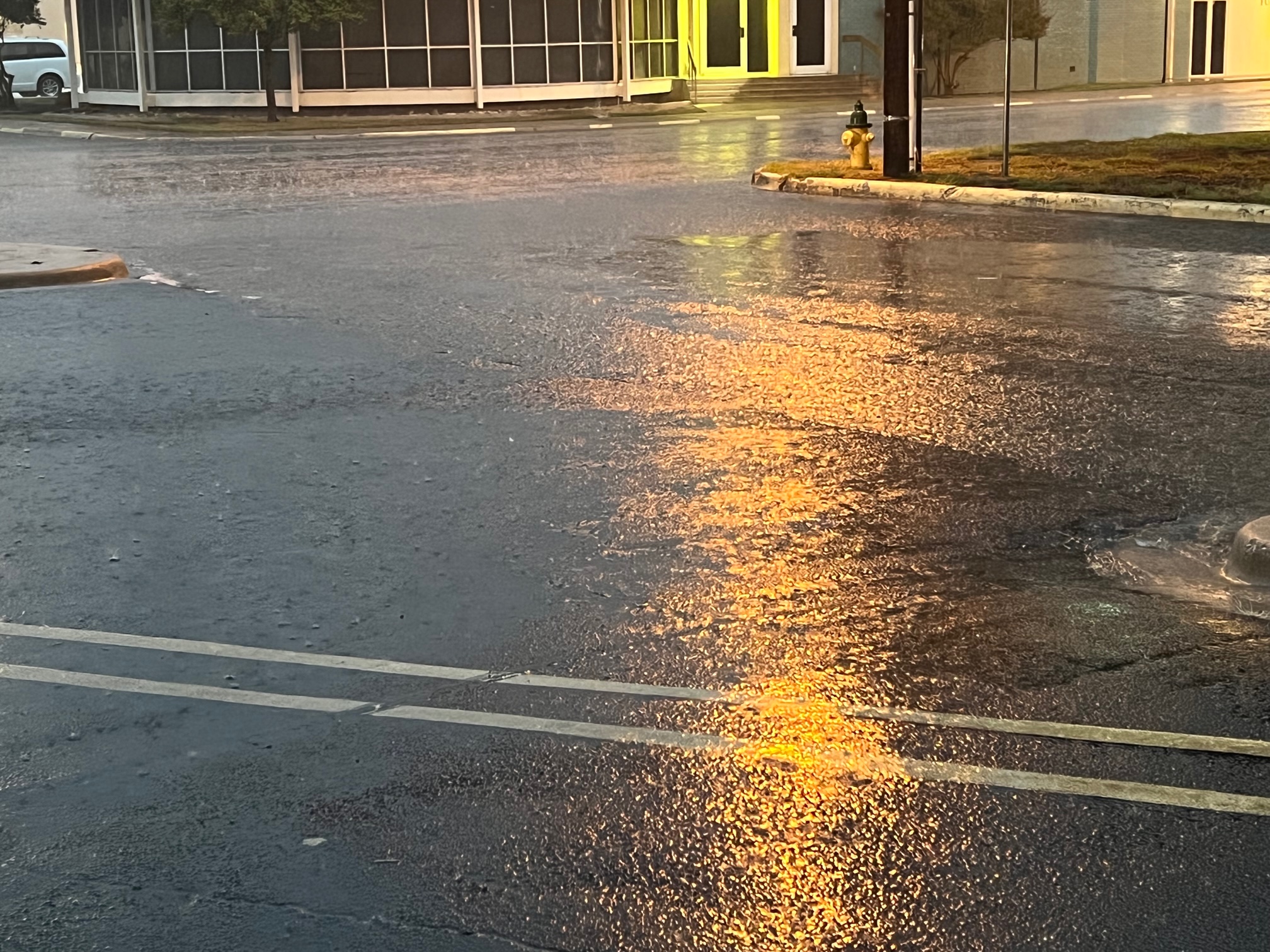 Rain in San Angelo Sept. 1, 2022 (LIVE! Photo/Yantis Green)