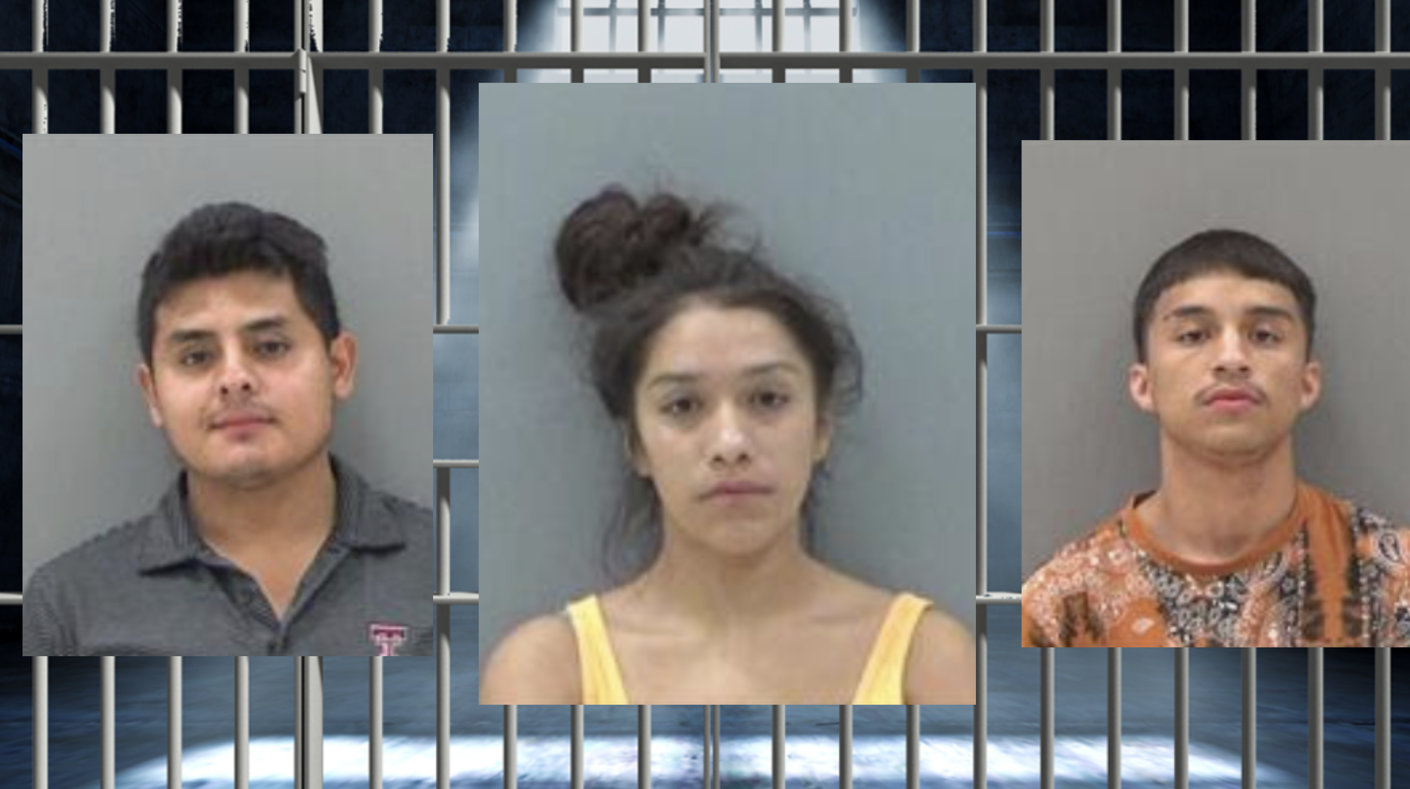 Rolando Olivo (L) Ashlee Maldonado (M) Dominic Ybarra (R)