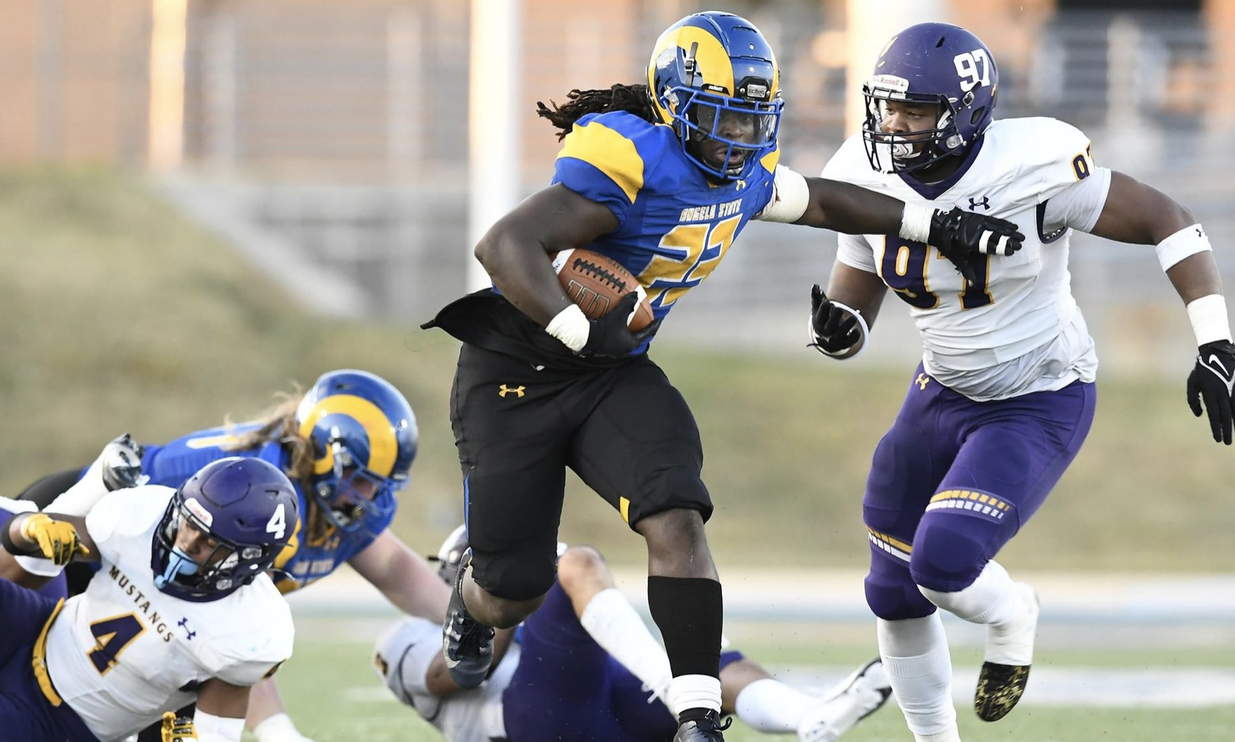 Angelo State University Rams Athlete: Nate Omayebu III (2022)