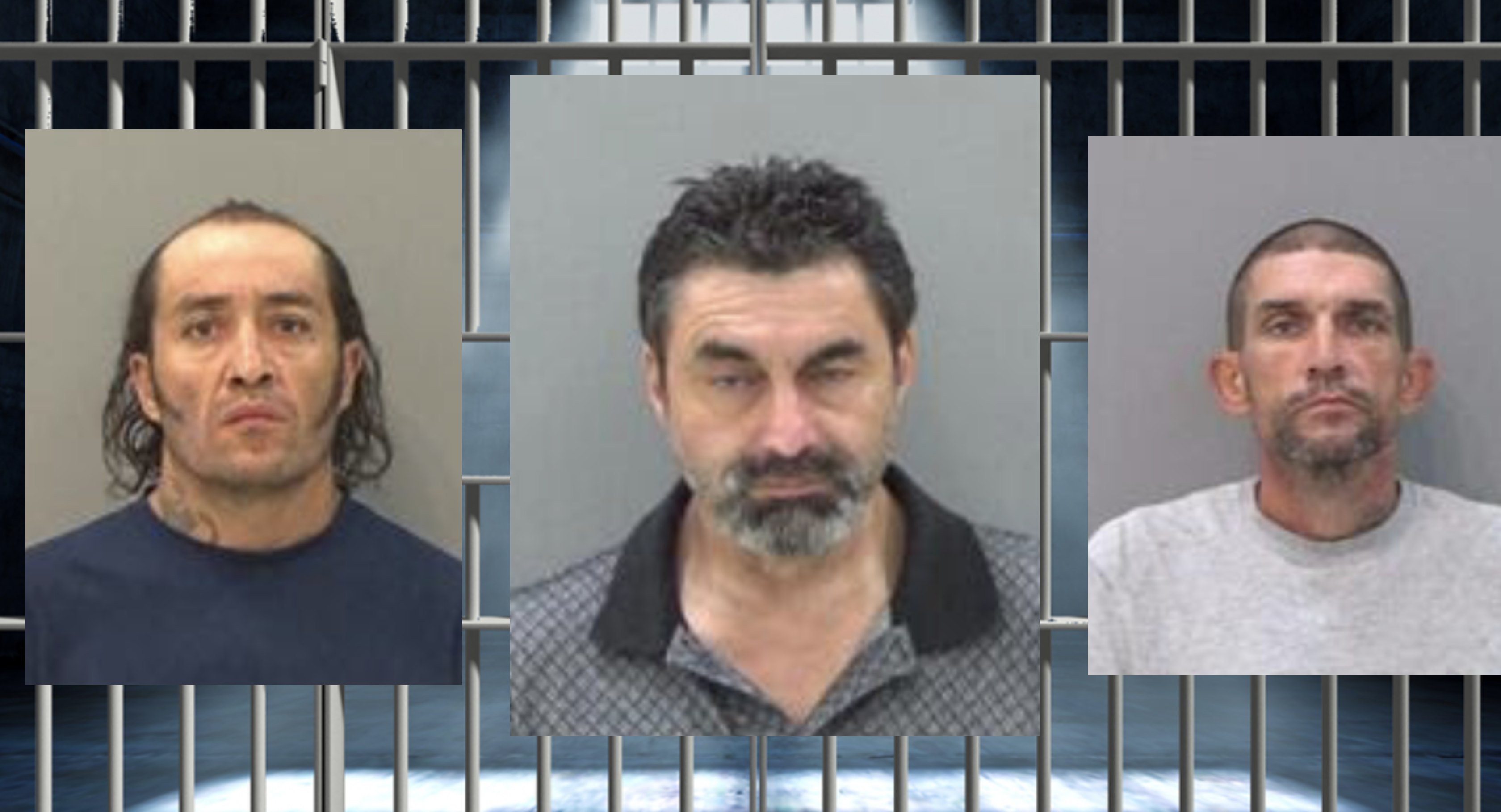 Gerardo Gonzalez (L) Steven Lancaster (M) Kenneth Flanagan (R)