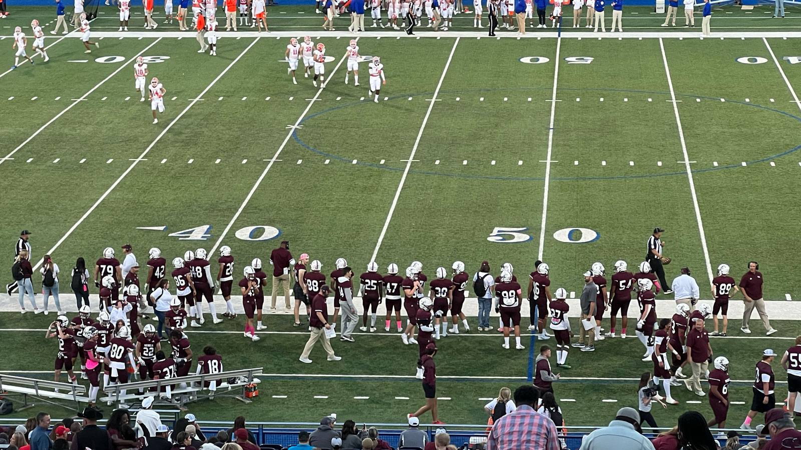 San Angelo Central at Midland Legacy on Oct. 21, 2022