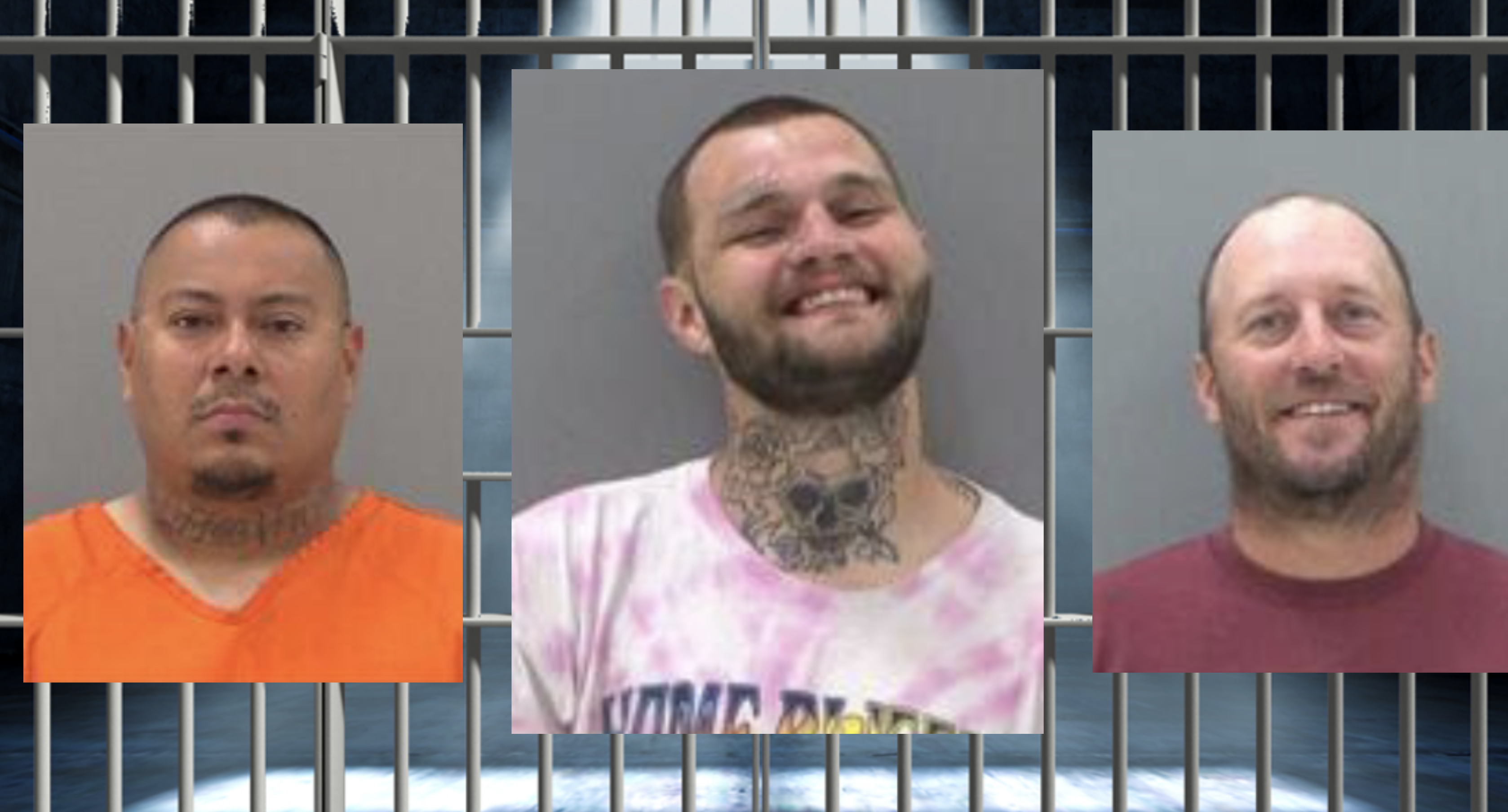 Ray Vera (L) Jason Ward (M) Christopher Rohmfield (R)