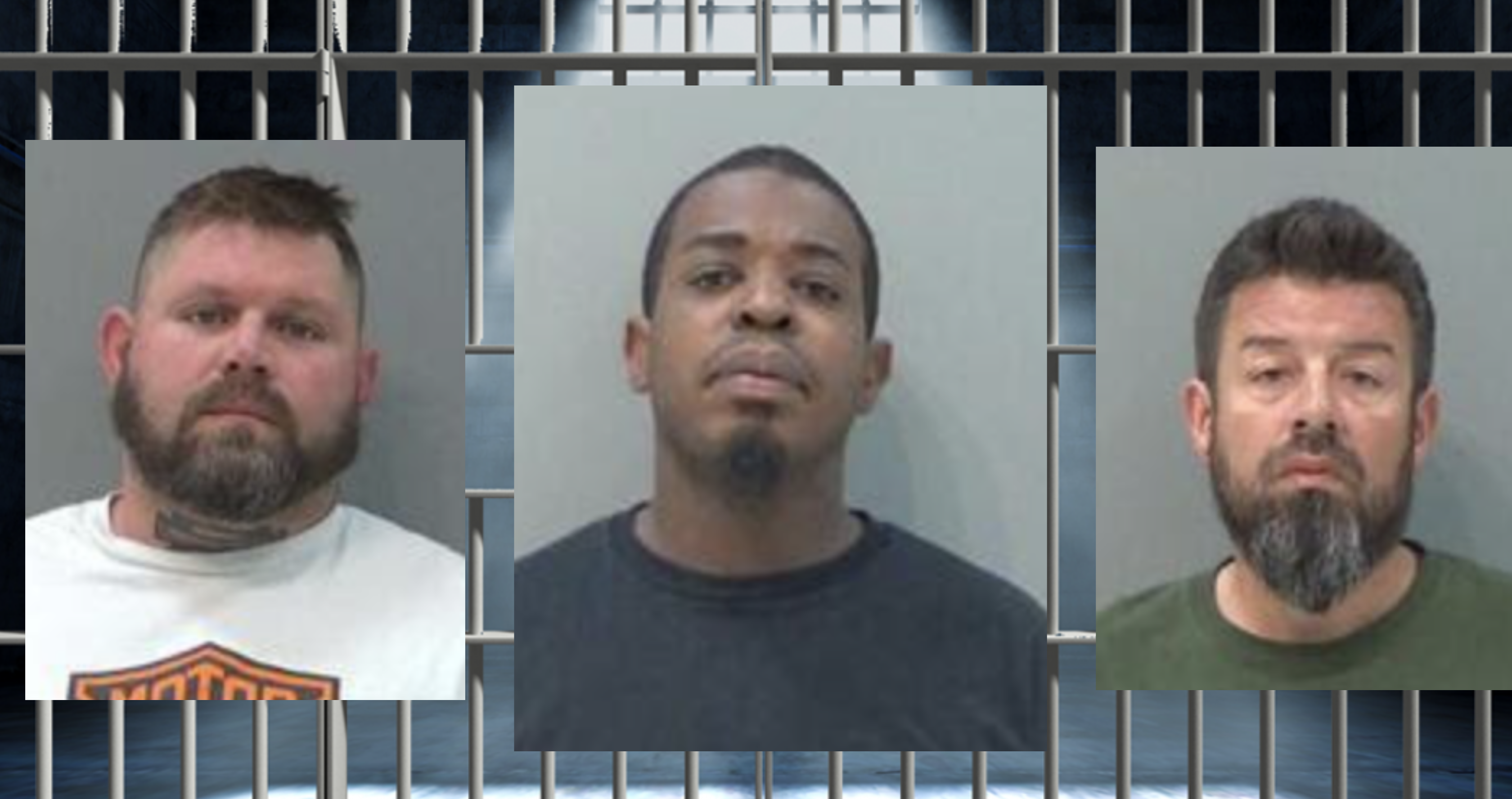 Anthony Giese (L) Raymond Scott (M) Julian Suarez (R)