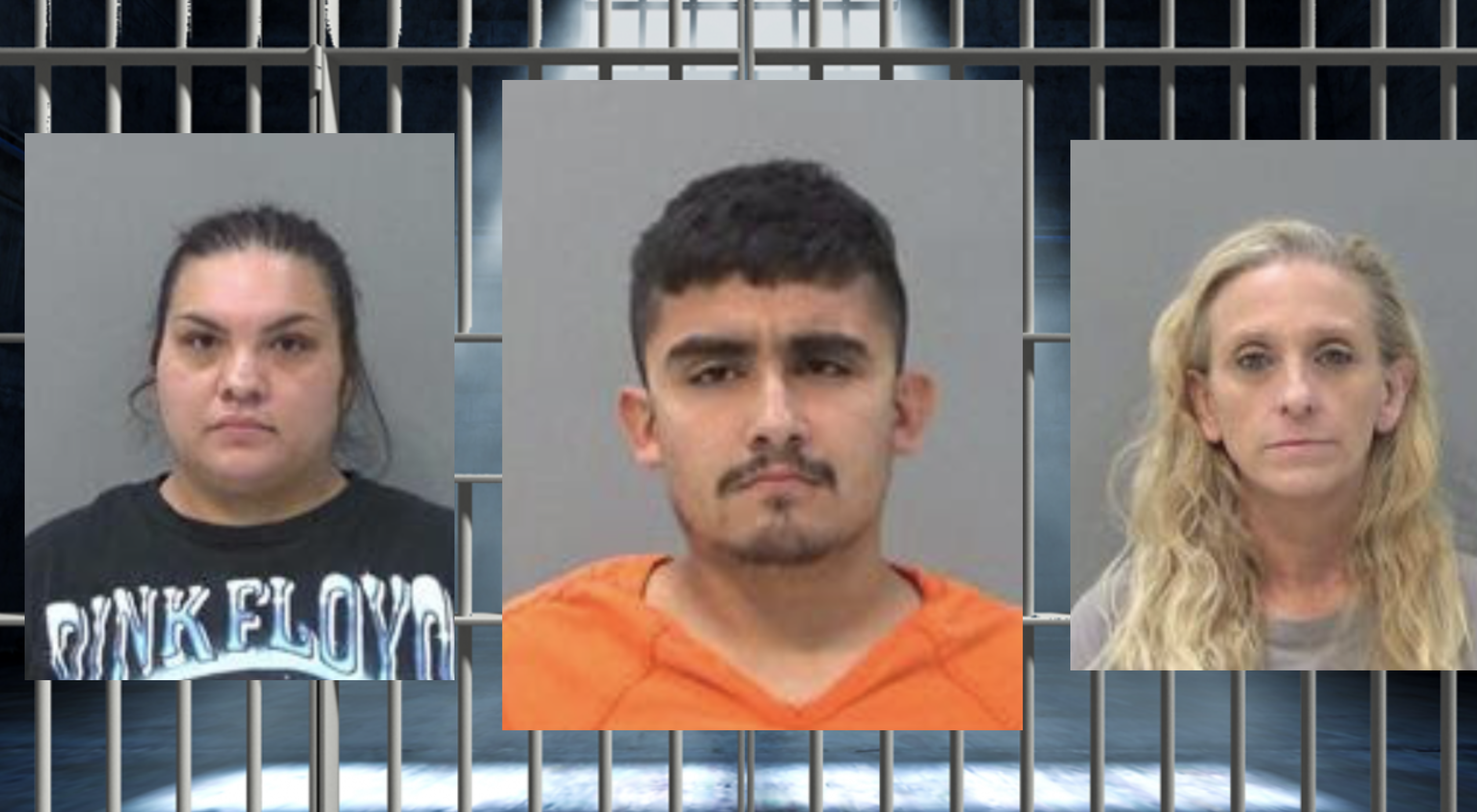 Jossie Villareal (L) Luis Arroyo (M) Jana Fox (R)