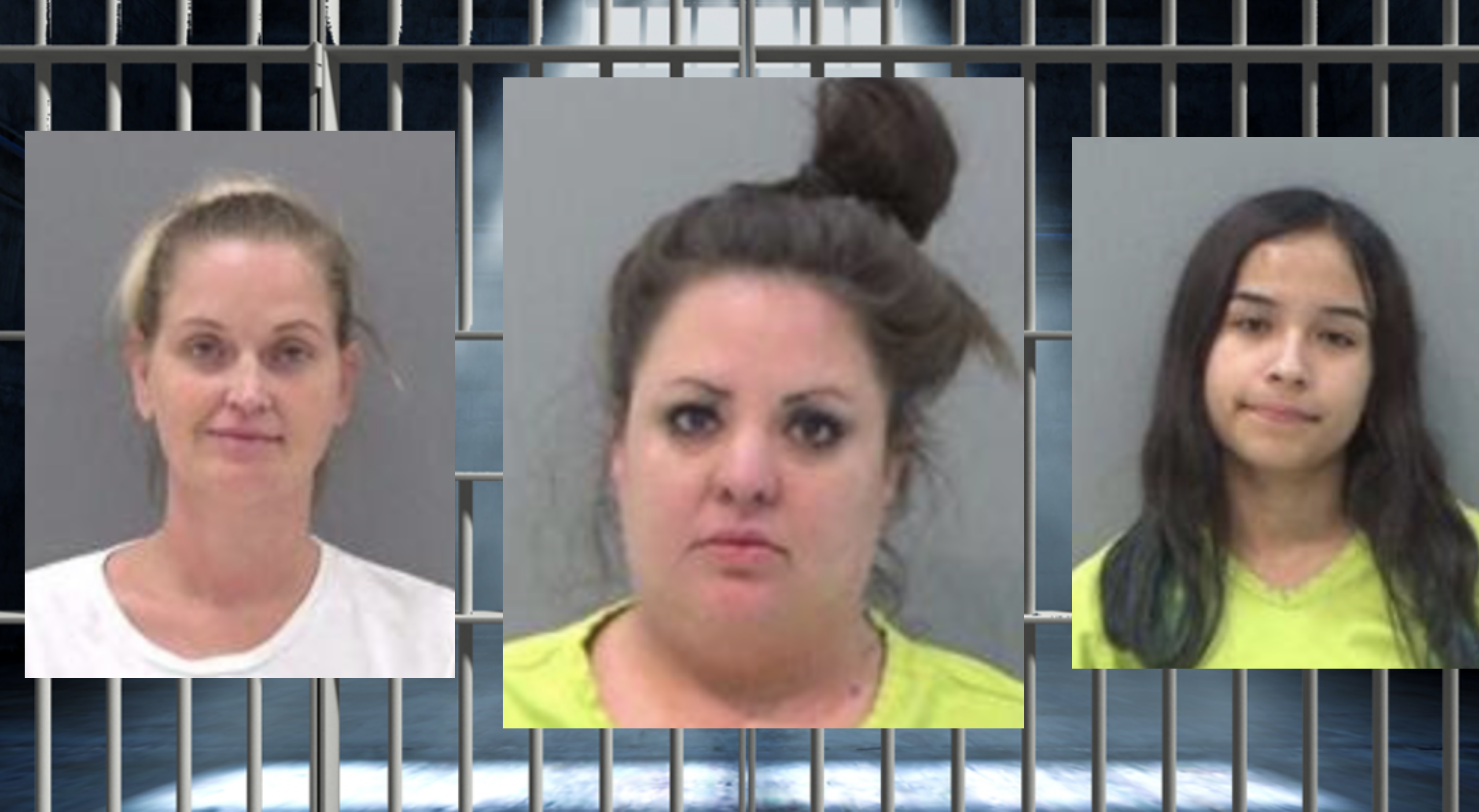 Christy Jackson (L) Misty Lehman (M) Svannah Medina (R)