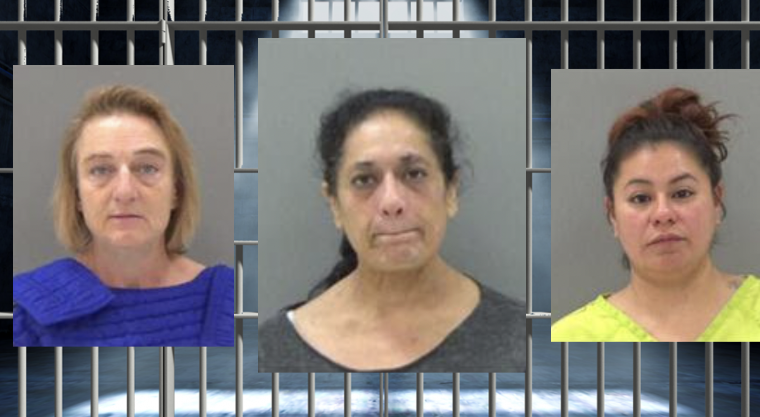 Susanne Durham (L) Macarena Morales (M) Norma Correa (R)