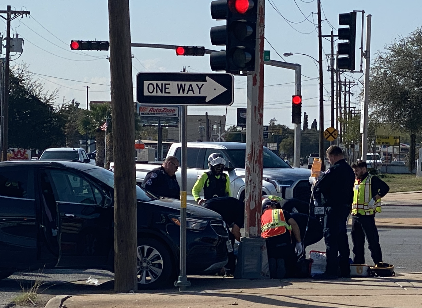 Crash on Ave. N and S. Bryant on Nov. 7, 2022