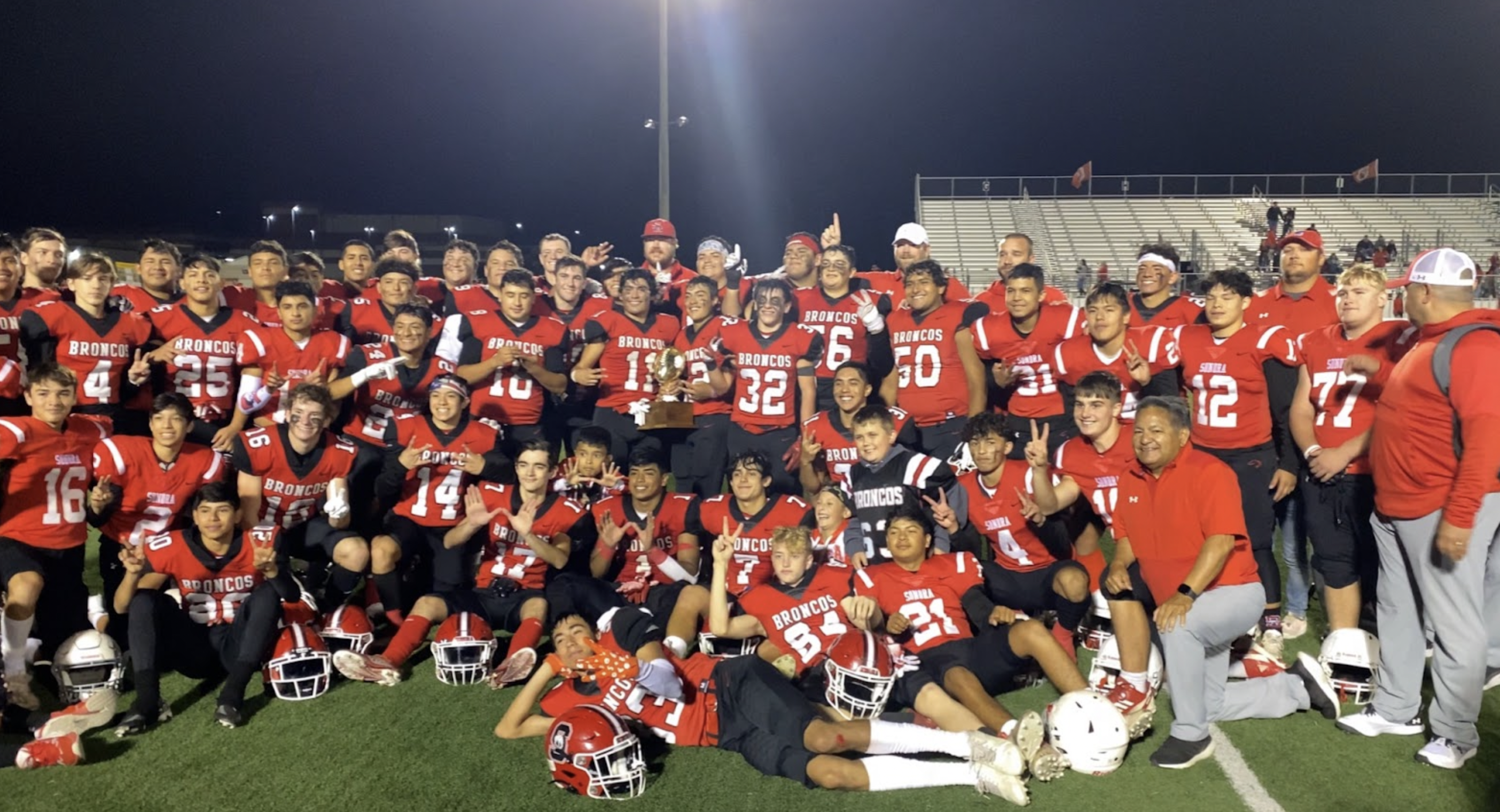 Bi-District Champion Sonora Broncos